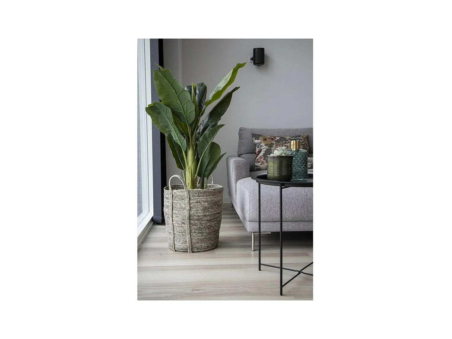 Panier Décoratif de Rangement Udine, Marron, 41x41x49 cm, EPIKASA