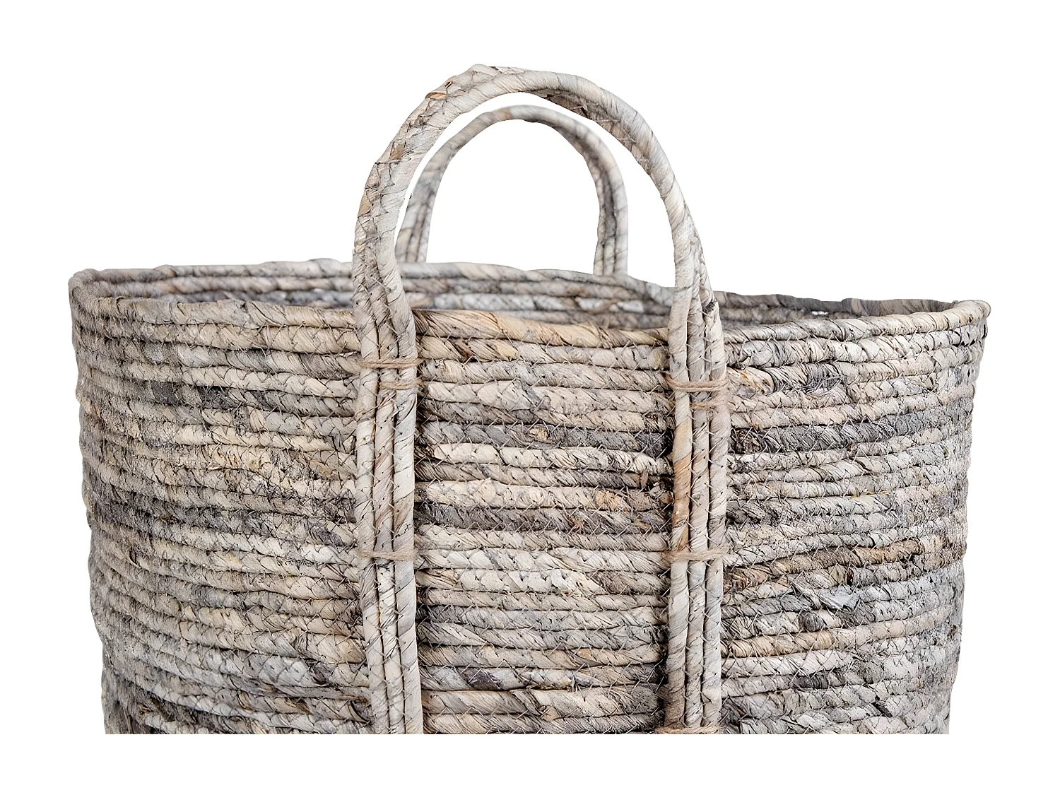 Panier Décoratif de Rangement Udine, Marron, 41x41x49 cm, EPIKASA