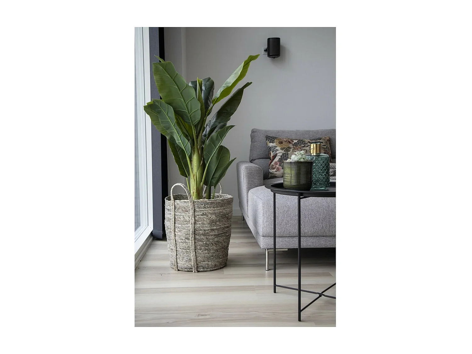 Panier Décoratif de Rangement Udine, Marron, 41x41x49 cm, Seven Design