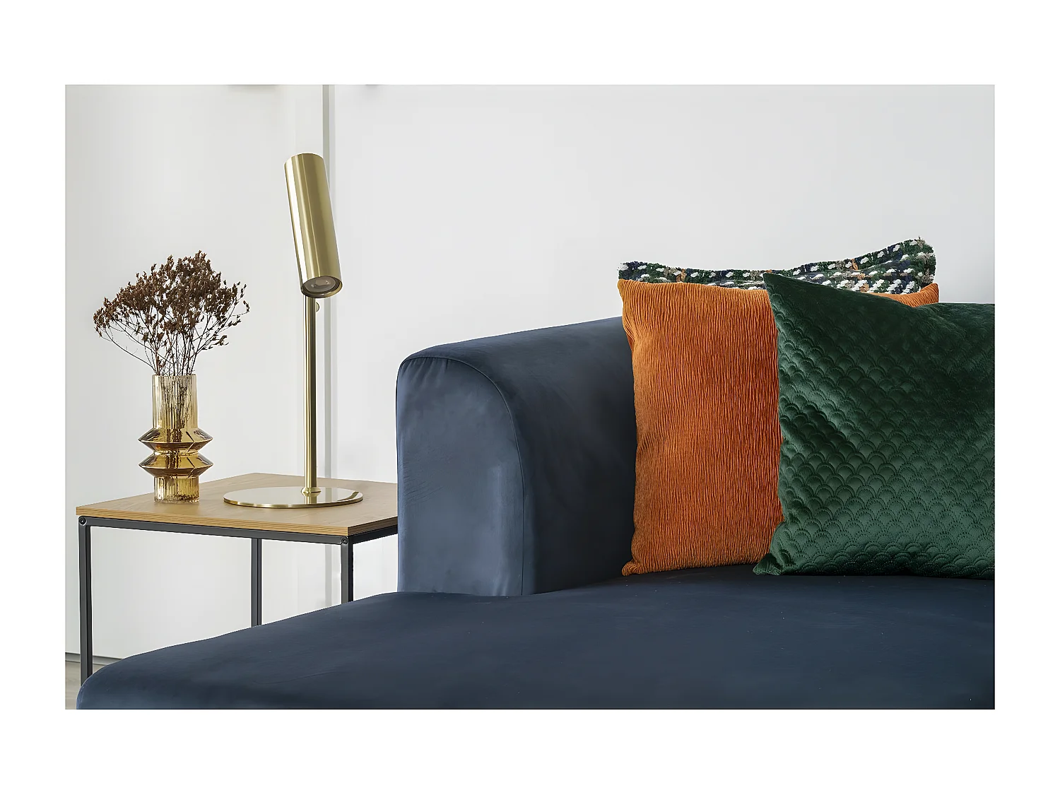 Table d'Appoint Vita, Marron, 45x45x45 cm, Seven Design