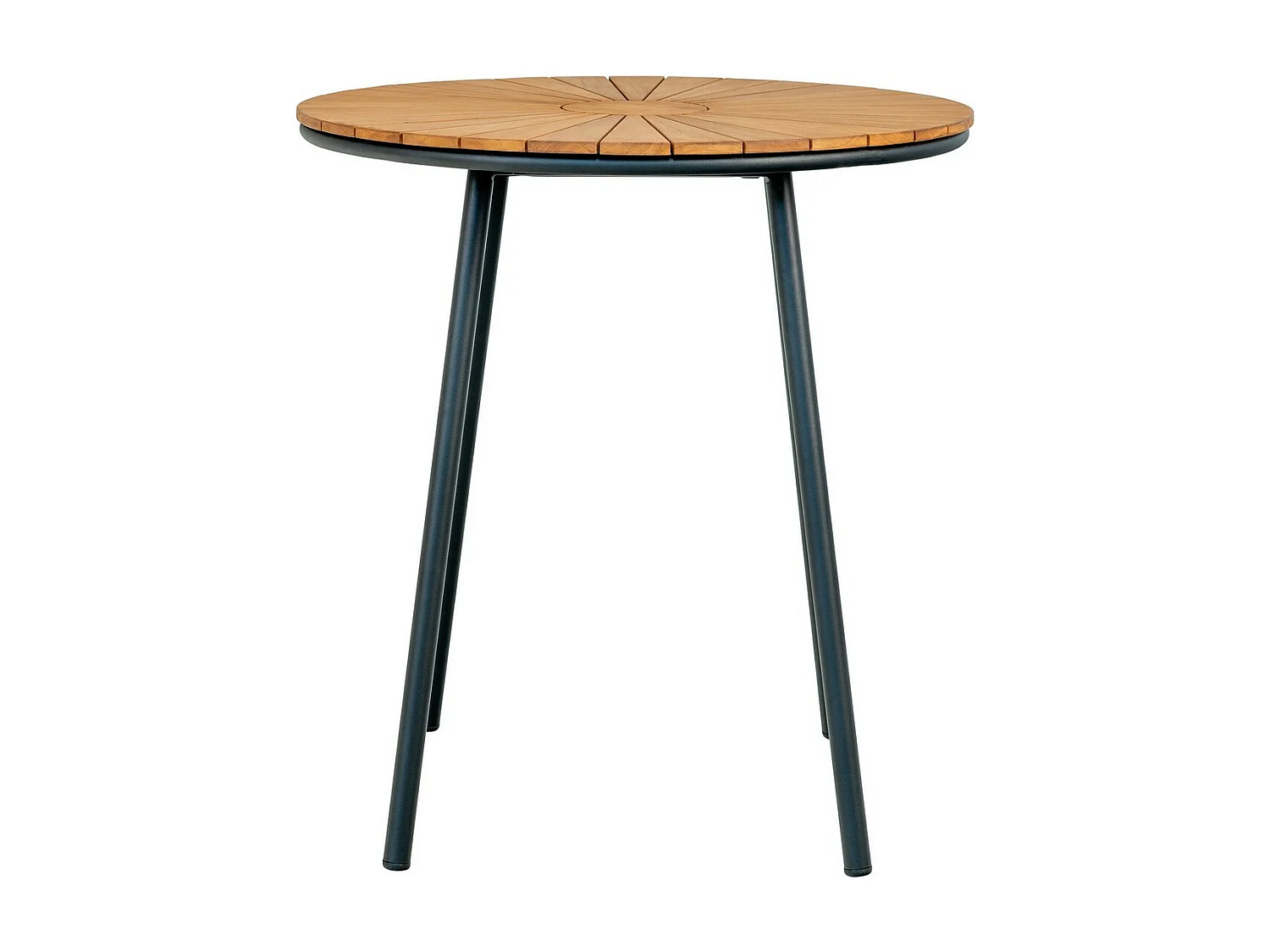 Table d'Appoint Cleveland, Marron, 70x70x74 cm, Seven Design