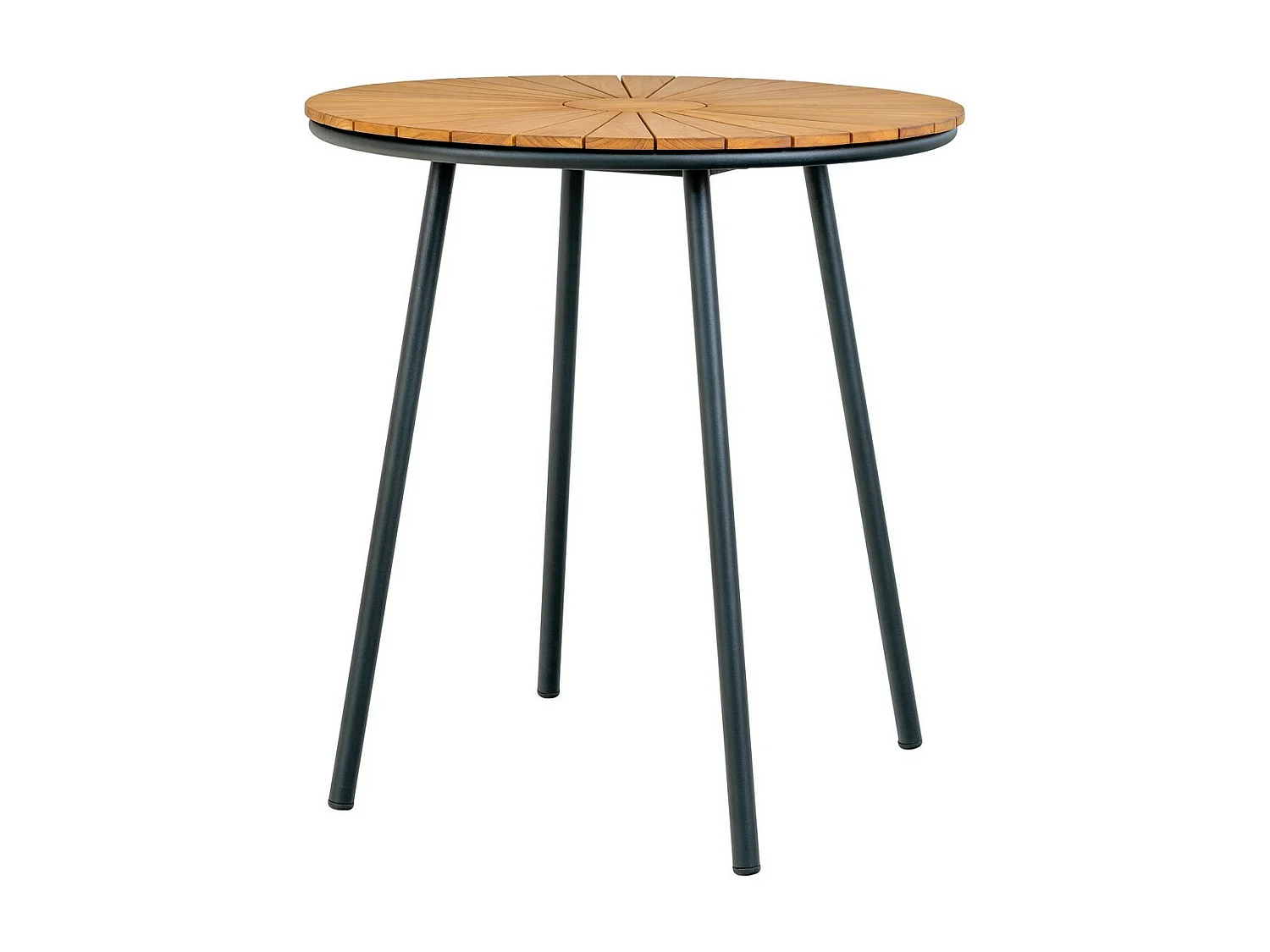 Mesa de Centro Cleveland, Marrón, 70x70x74 cm, Seven Design