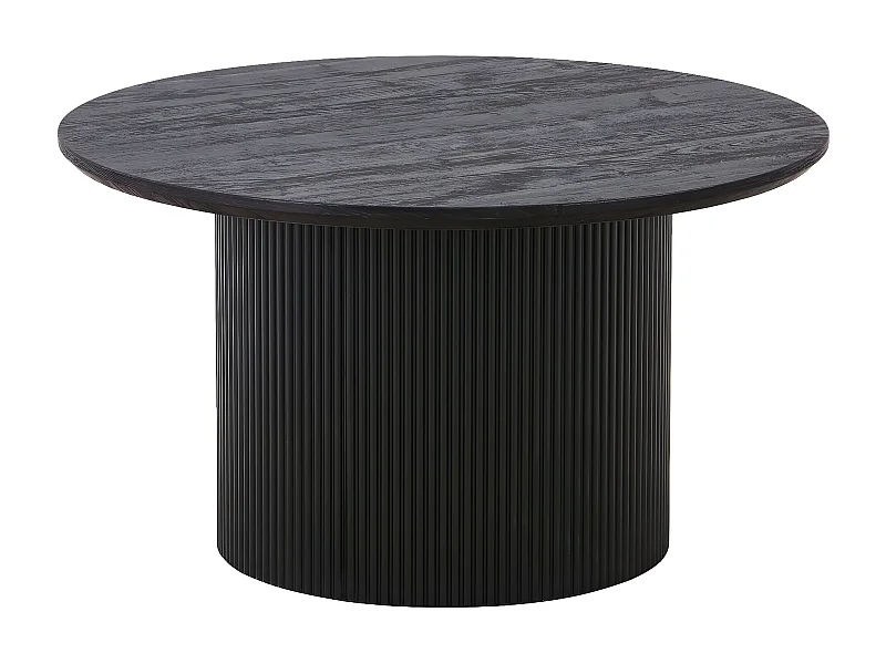 Table d'Appoint Boavista, Marron Foncé, 80x80x45 cm, Epikasa