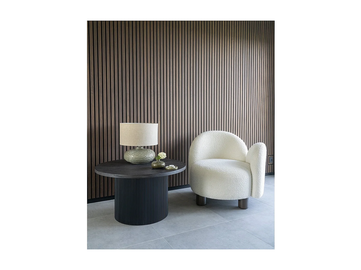 Koffietafel Boavista, Donkerbruin, 80x80x45 cm, Epikasa