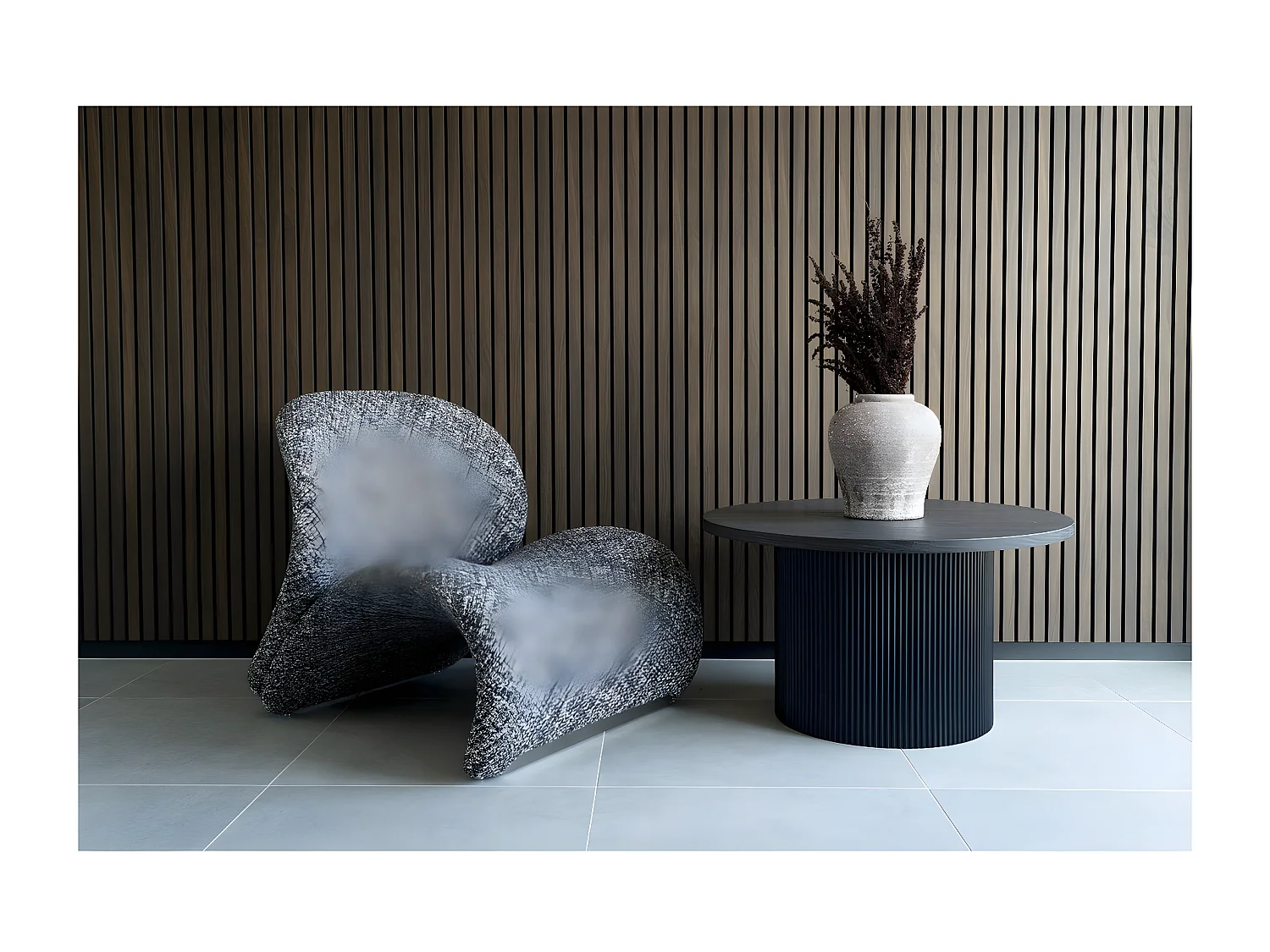 Koffietafel Boavista, Donkerbruin, 80x80x45 cm, Epikasa