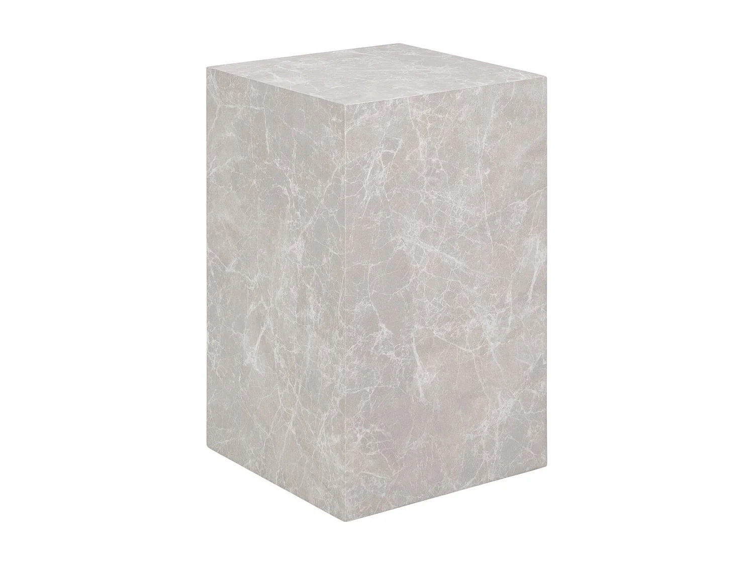 Koffietafel Prague, Grijs, 30x30x50 cm, Seven Design