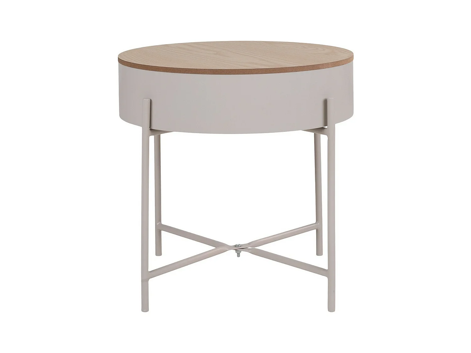 Mesa de Centro Sisco, Beige, 40x40x40 cm, EPIKASA