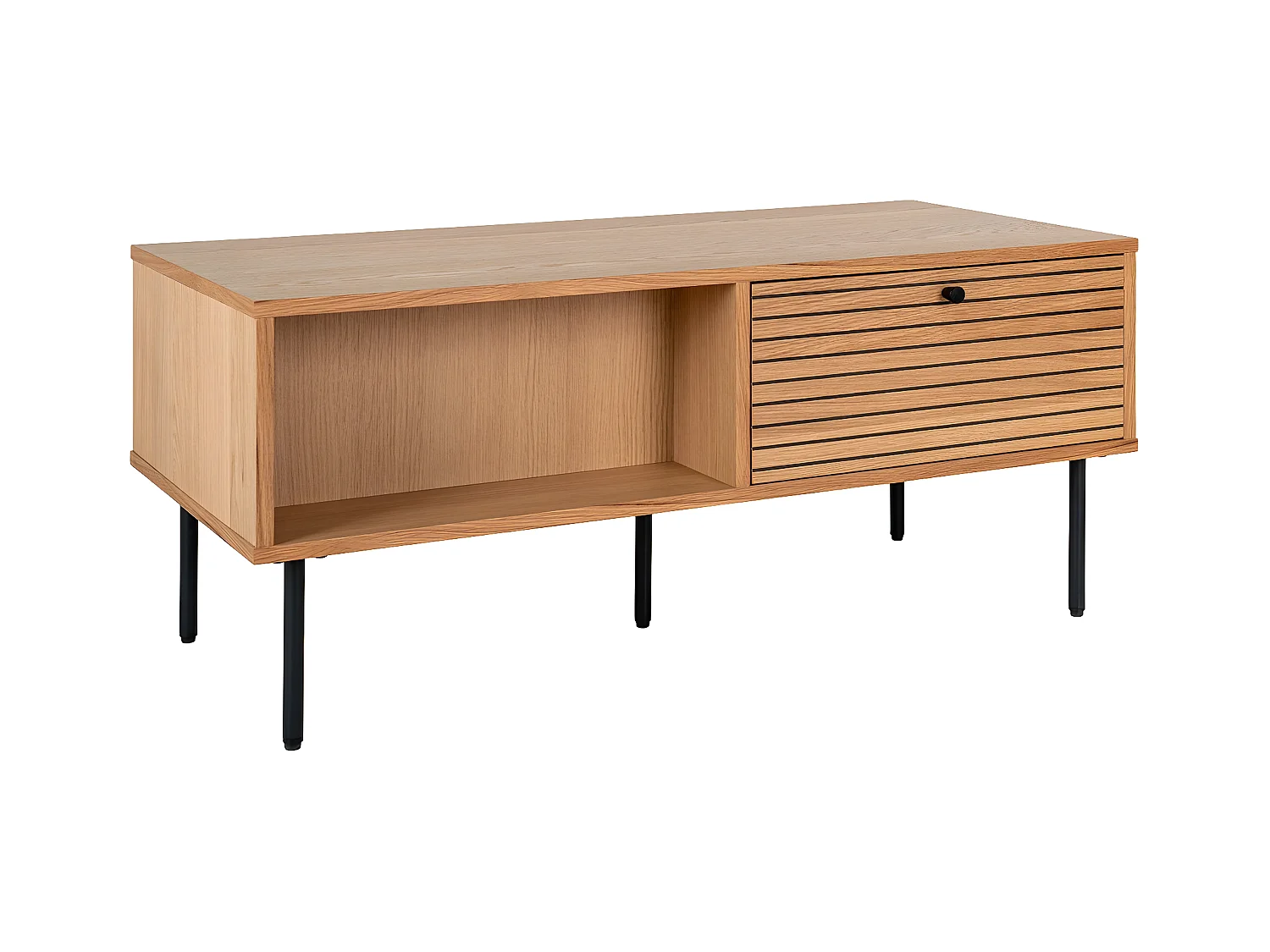 Table d'Appoint Kyoto, Marron, 100x50x45 cm, Epikasa