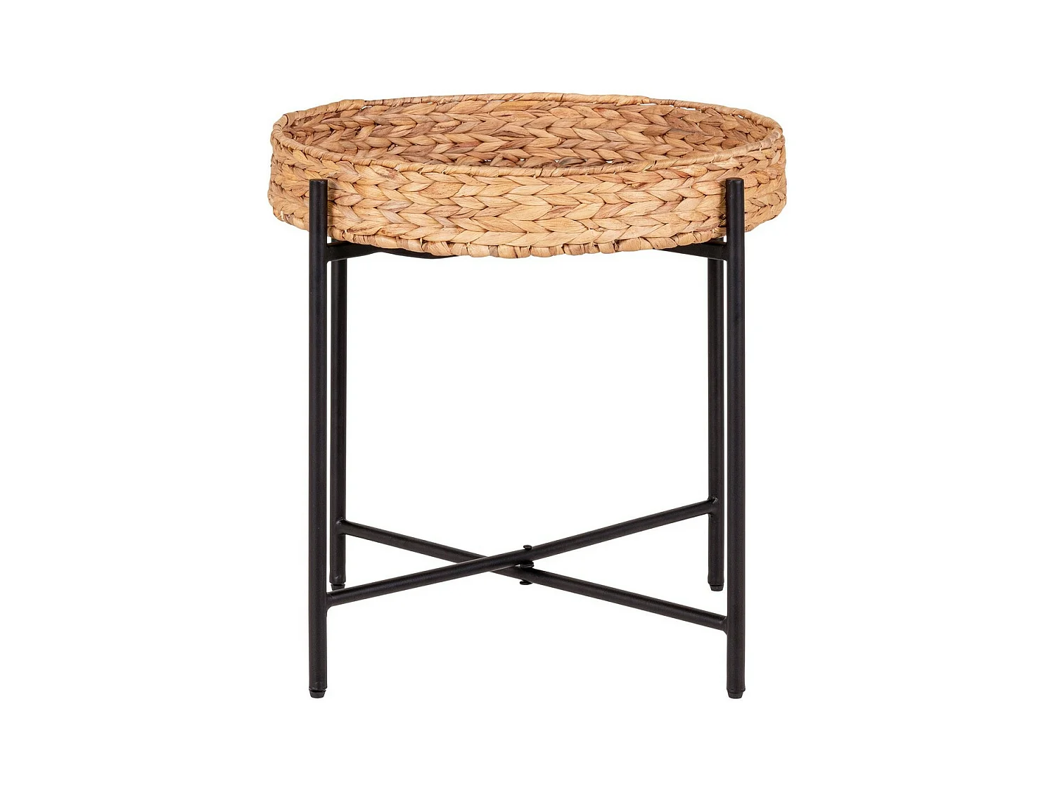 Table d'Appoint Naro, Marron, 50x50x48,5 cm, Epikasa
