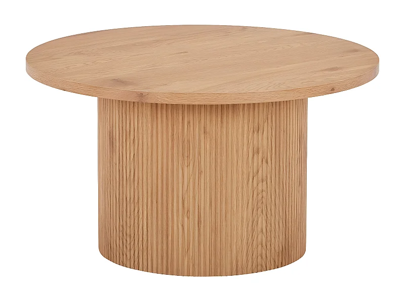 Table d'Appoint Boavista, Marron Clair, 80x80x45 cm, Epikasa