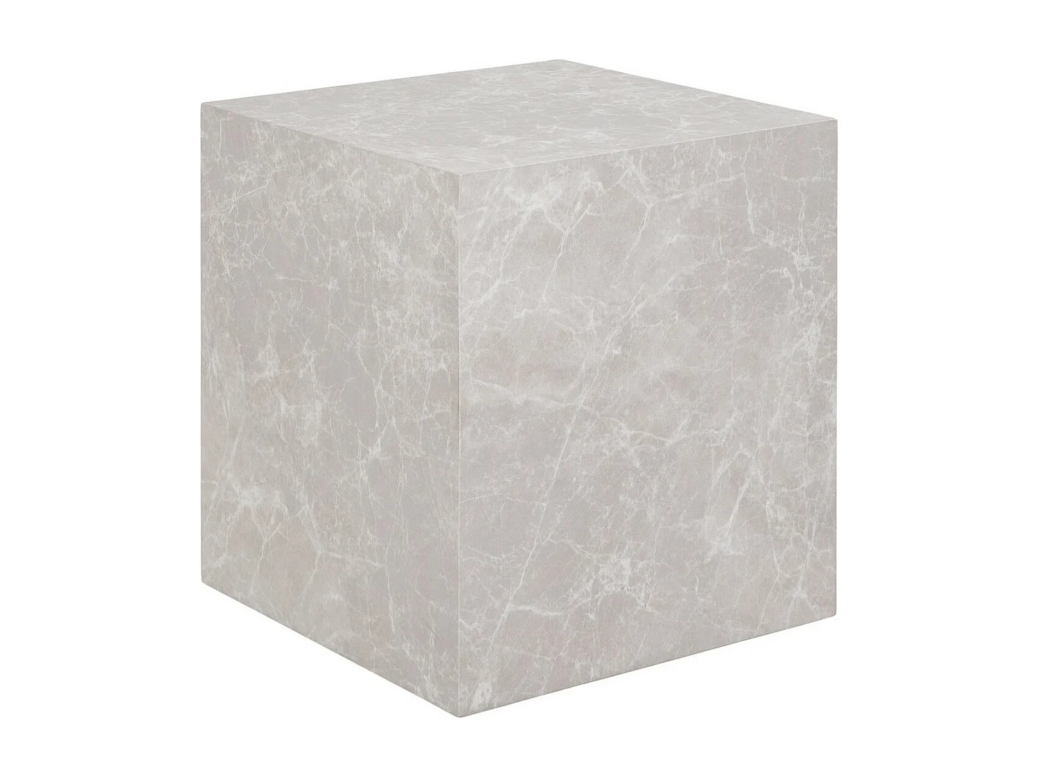 Stolik Kawowy Praga, Szary, 40x40x45 cm, Seven Design