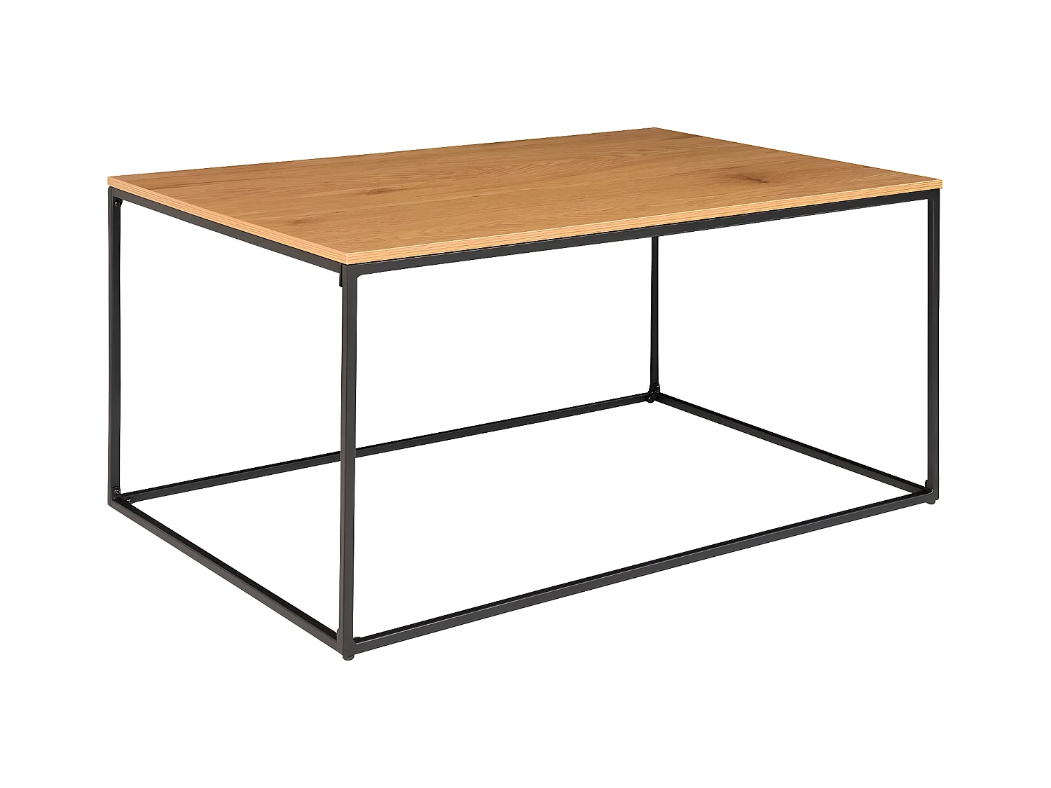 Table d'Appoint Vita, Marron, 60x90x45 cm, Epikasa