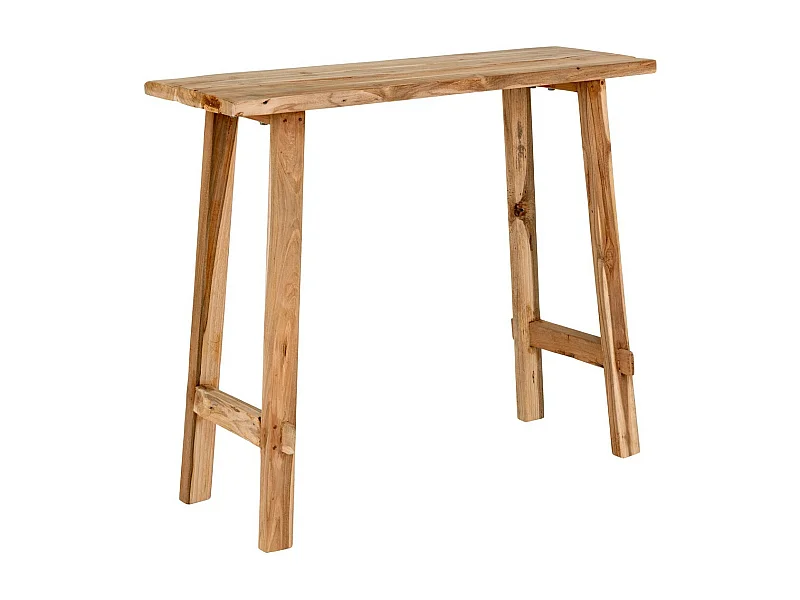 Table Console Girona, Marron, 90x30x80 cm, EPIKASA