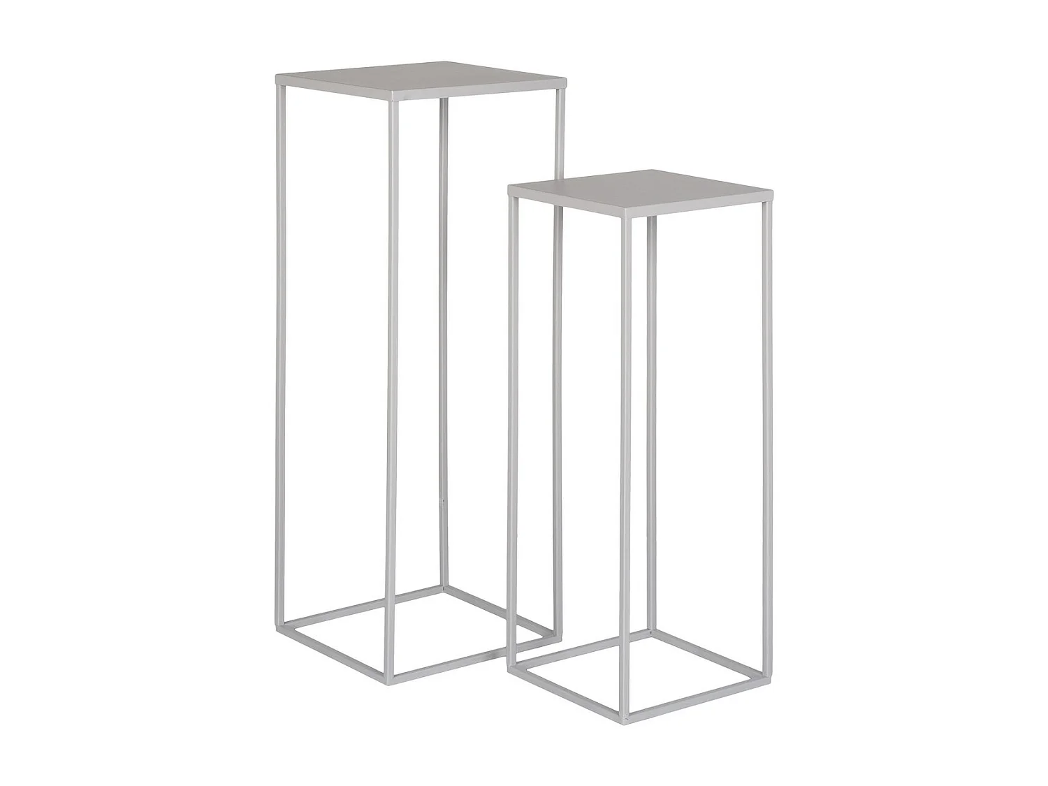 Koffietafel Beja, Beige, 22x22x60 cm, Seven Design