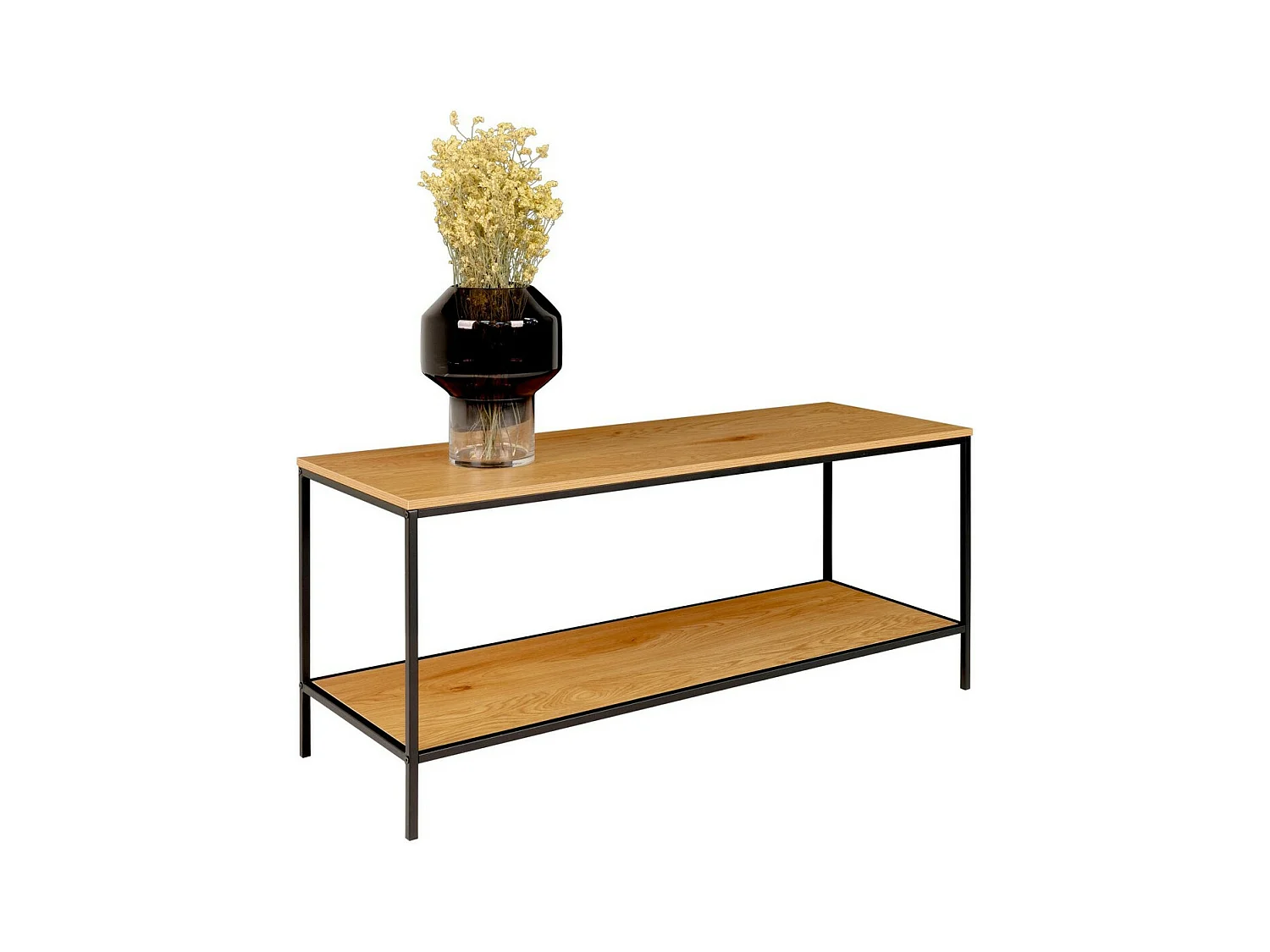 Console Tafel Vita, Bruin, 36x100x45 cm, EPIKASA