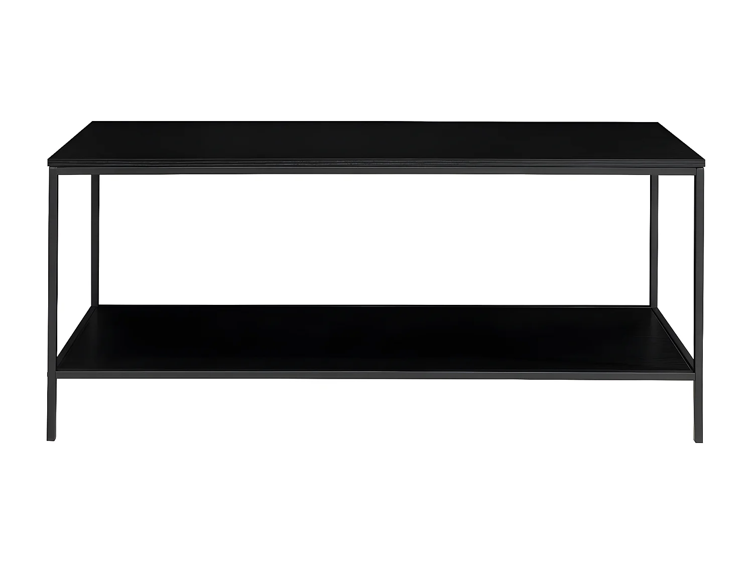 Stolik Konsolowy Życie, Czarny, 36x100x45 cm, EPIKASA