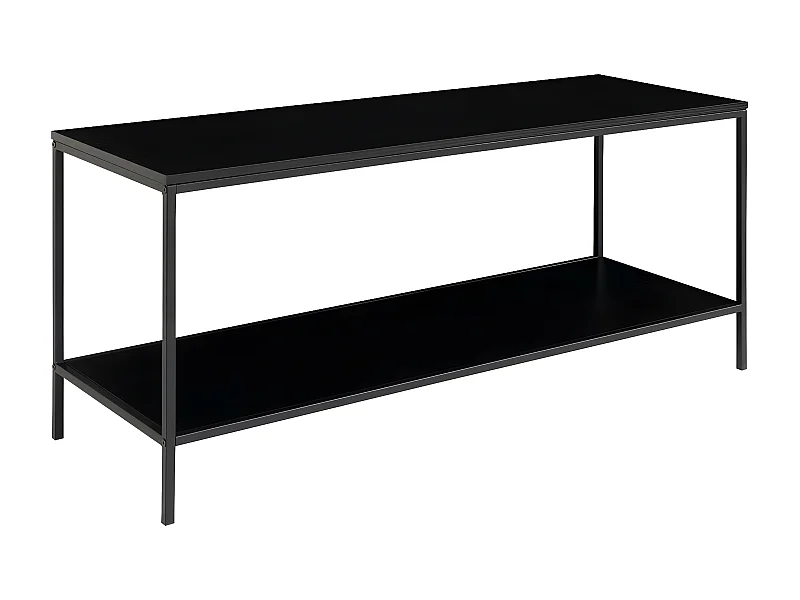 Stolik Konsolowy Życie, Czarny, 100x36x45 cm, Seven Design