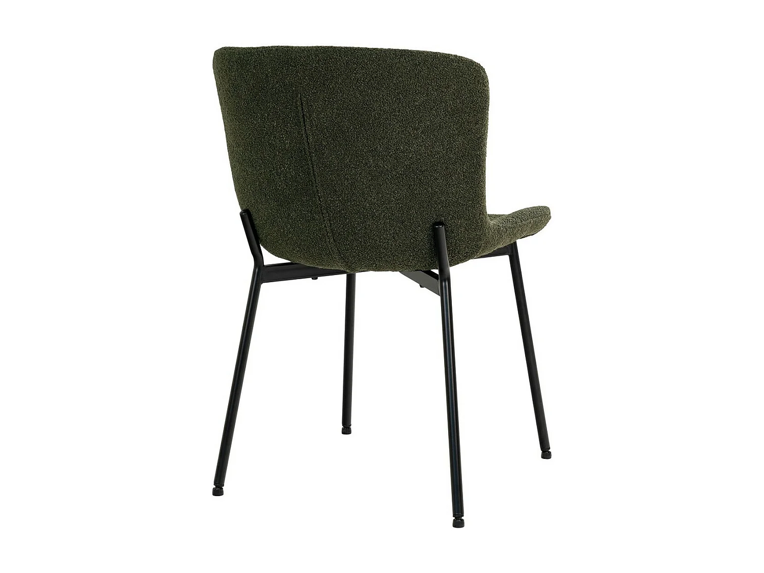 Lot de 2 Chaises Maceda, Vert, 59x48x83 cm, Seven Design
