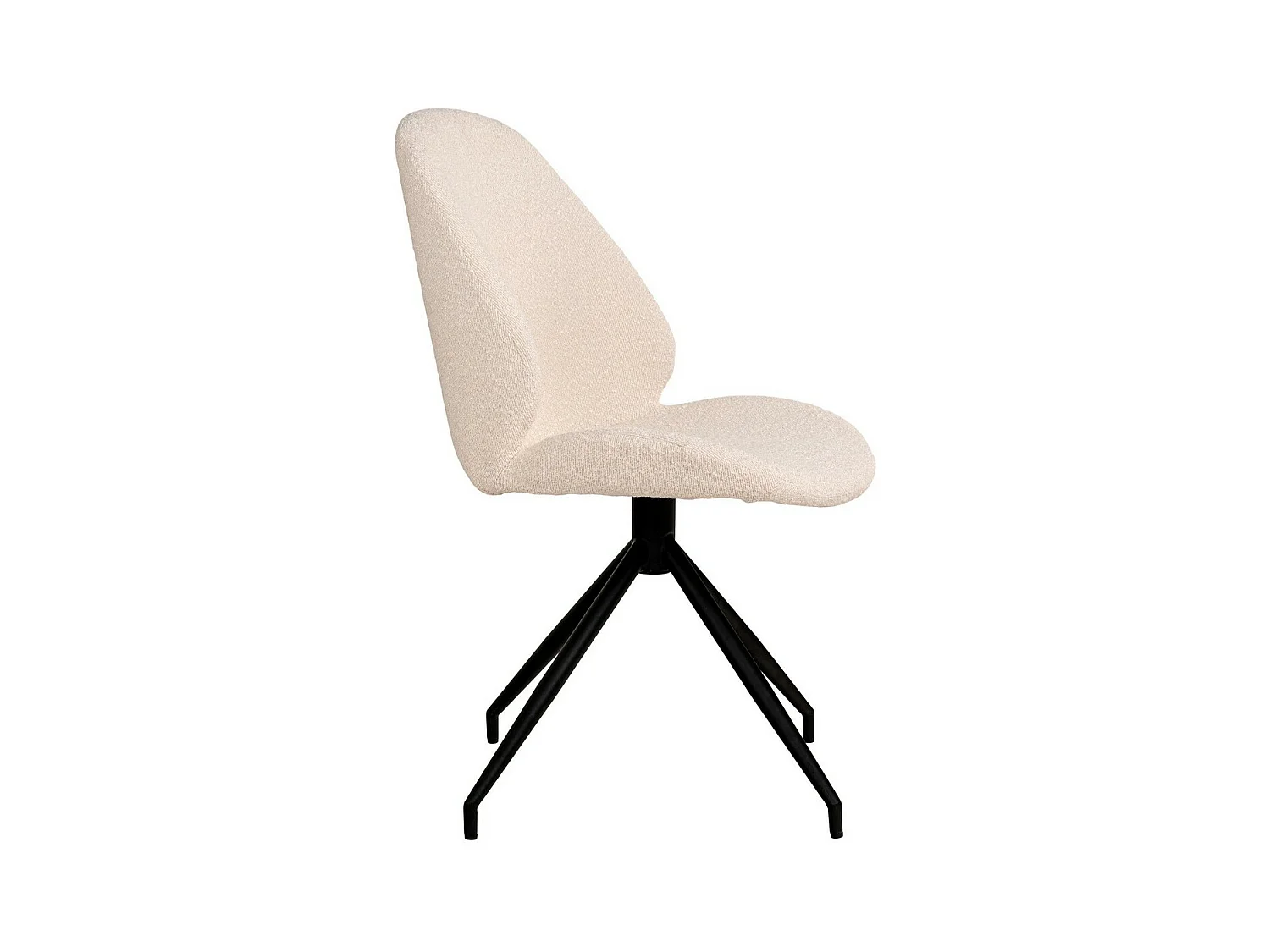 Set van 2 Stoelen Monte, Wit, 60x50x88 cm, Epikasa