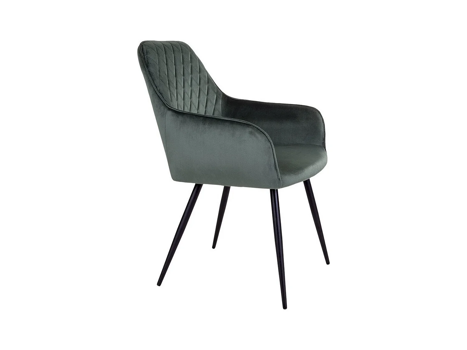 Lot de 2 Chaises Harbo, Vert, 65x57x87 cm, EPIKASA