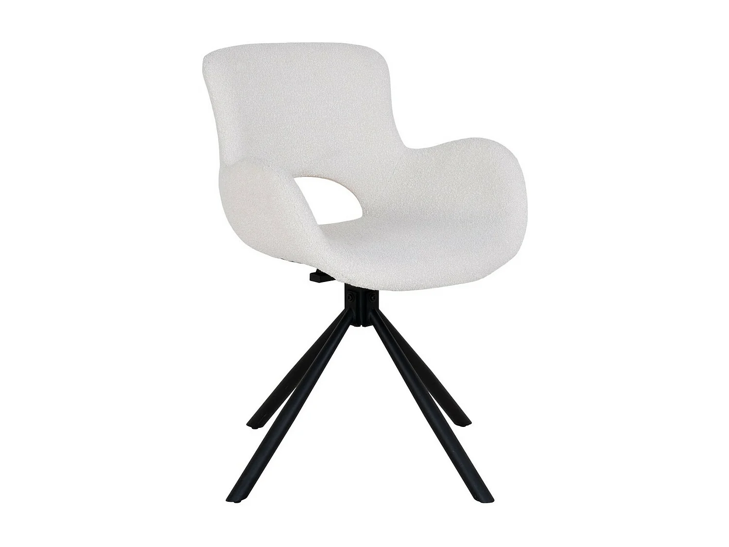 Set van 2 Stoelen Amorim, Wit, 58x59x82,5 cm, Seven Design