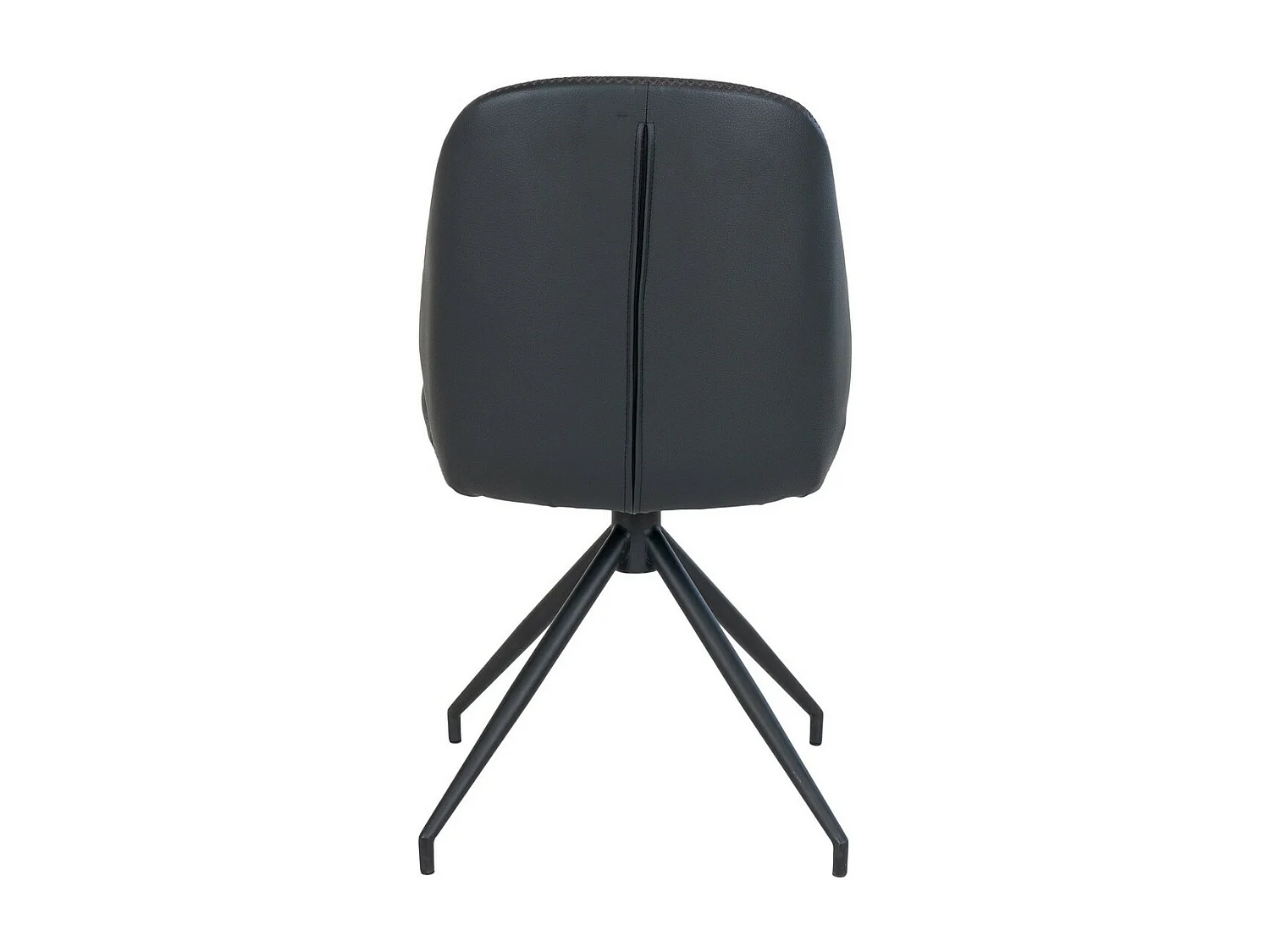 Set van 2 Stoelen Monte, Zwart, 60x50x88 cm, EPIKASA