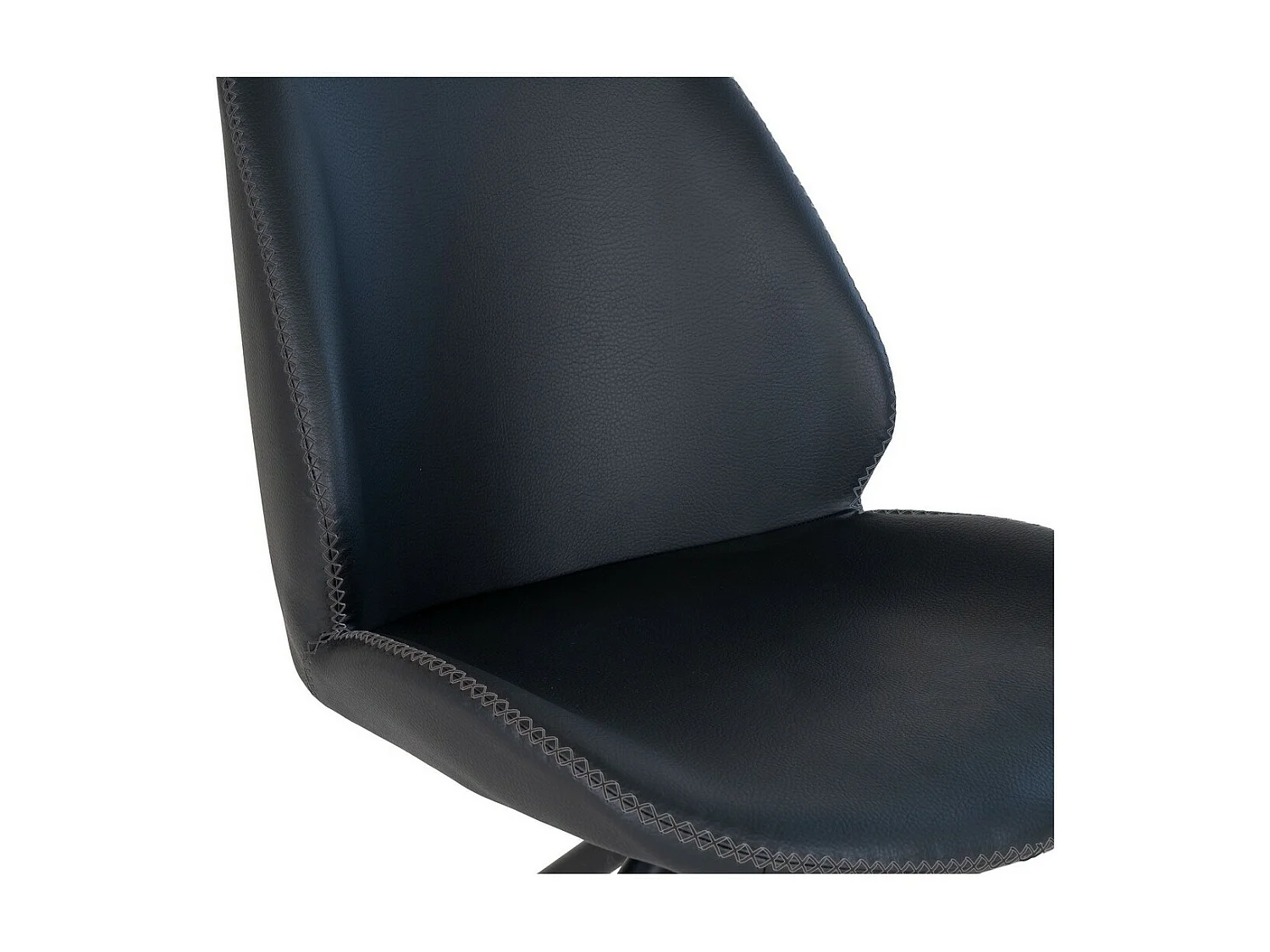 Set van 2 Stoelen Monte, Zwart, 60x50x88 cm, EPIKASA