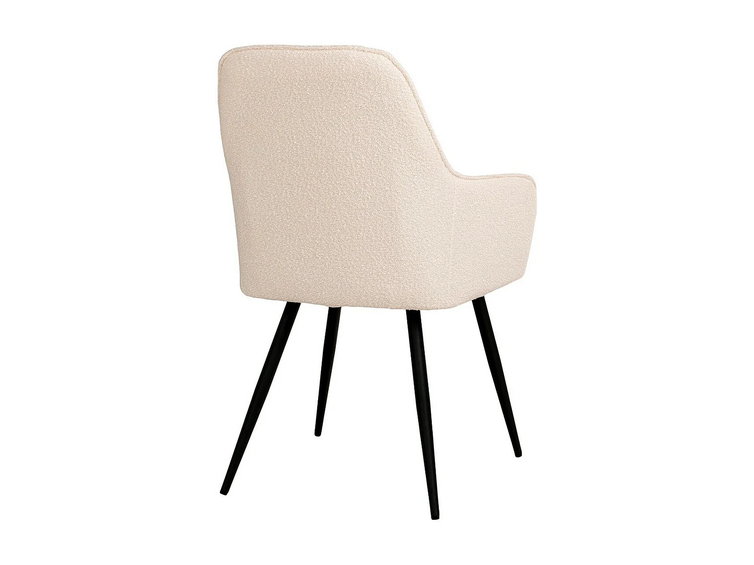 Lot de 2 Chaises Harbo, Blanc, 65x57x87 cm, EPIKASA