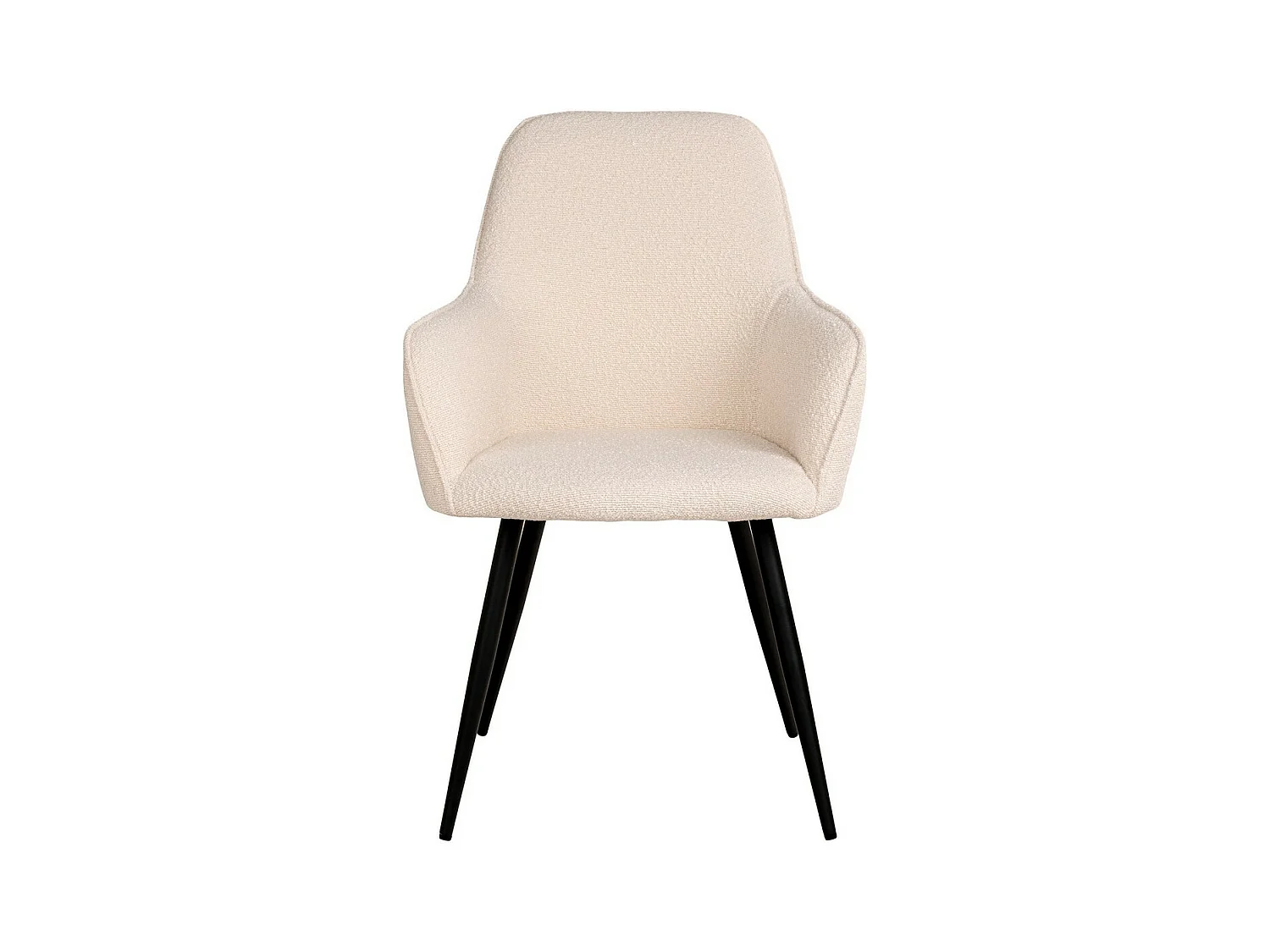 Set van 2 Stoelen Harbo, Wit, 65x57x87 cm, EPIKASA