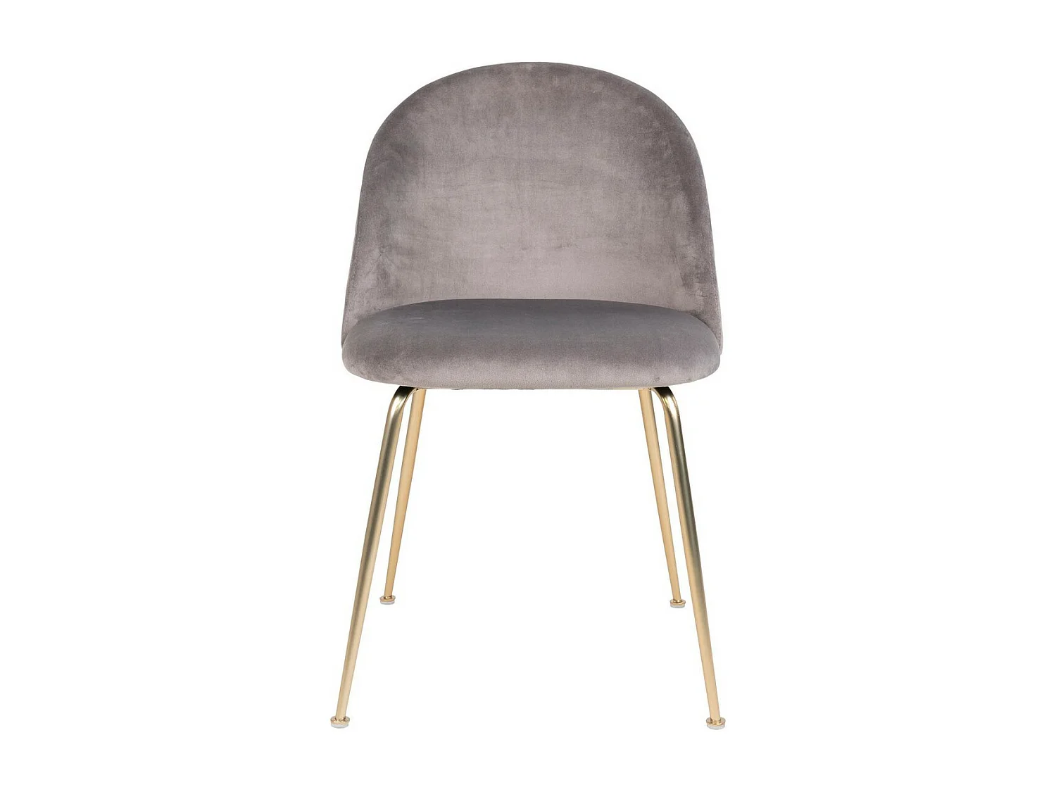 Set van 2 Stoelen Geneve, Grijs, 52x51x78 cm, EPIKASA