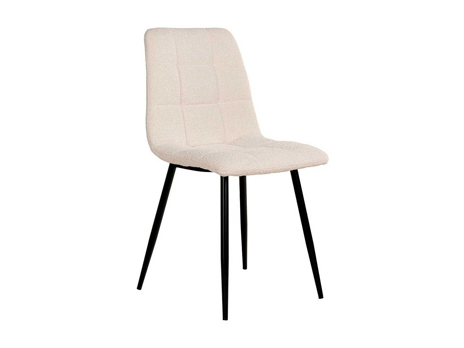 Set van 2 Stoelen Middelfart, Wit, 55x44x86 cm, Epikasa