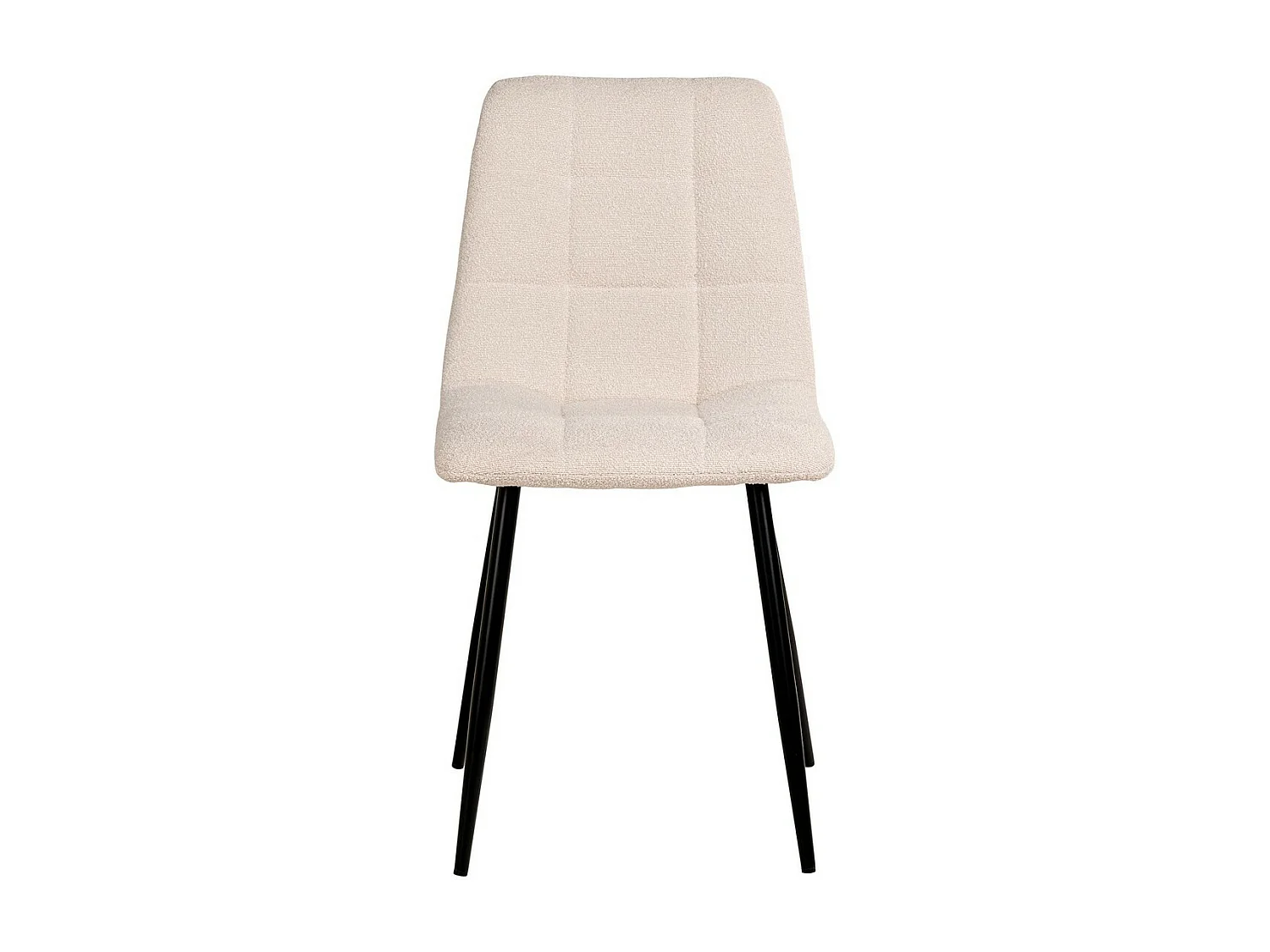 Set van 2 Stoelen Middelfart, Wit, 55x44x86 cm, Epikasa