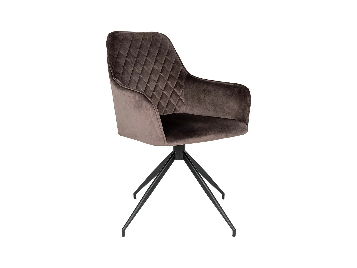 Chaise Harbo, Marron, 62x56x89 cm, EPIKASA