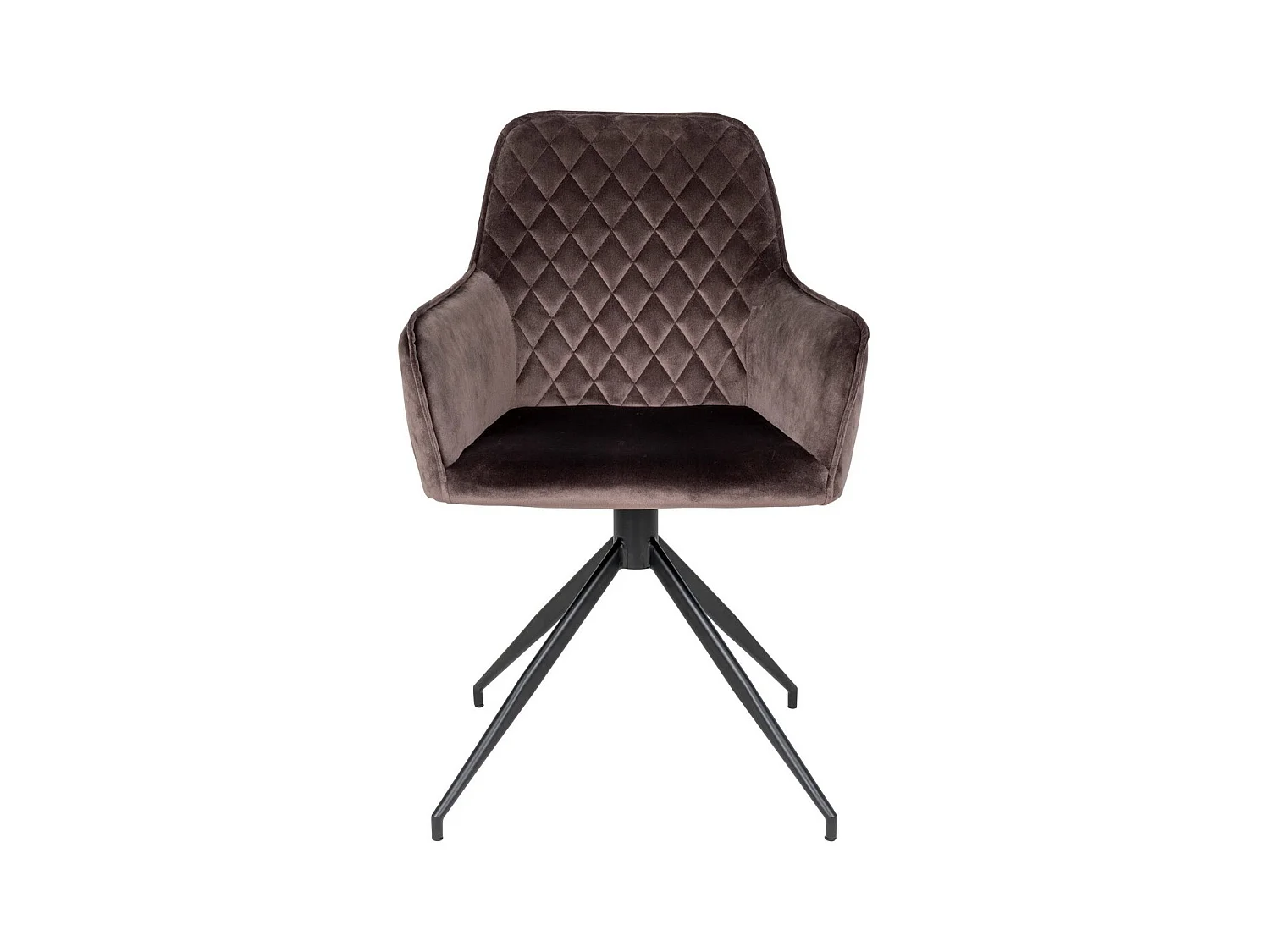 Chaise Harbo, Marron, 62x56x89 cm, EPIKASA
