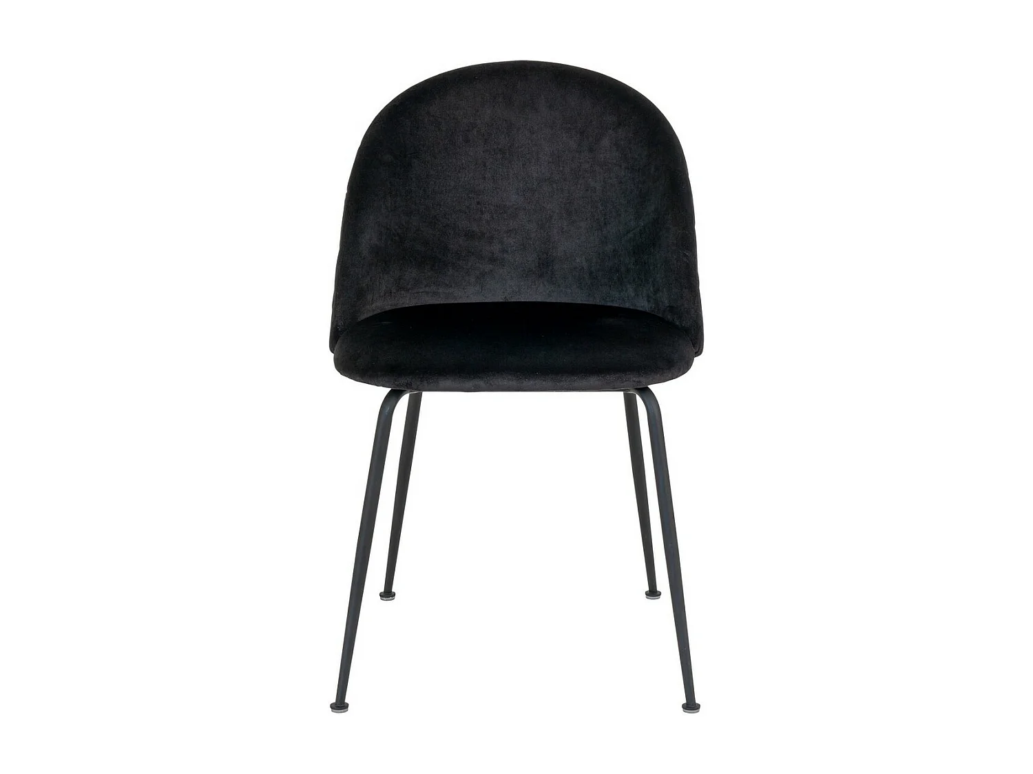 Zestaw 2 krzeseł Geneve, Czarny, 52x51x78 cm, EPIKASA