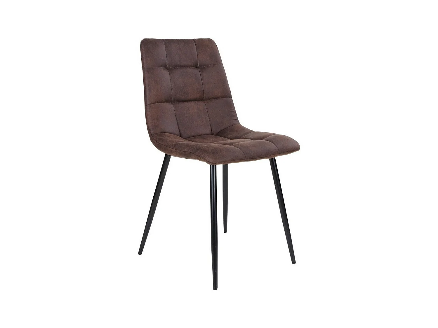 Lot de 2 Chaises Middelfart, Marron, 55x44x86 cm, EPIKASA
