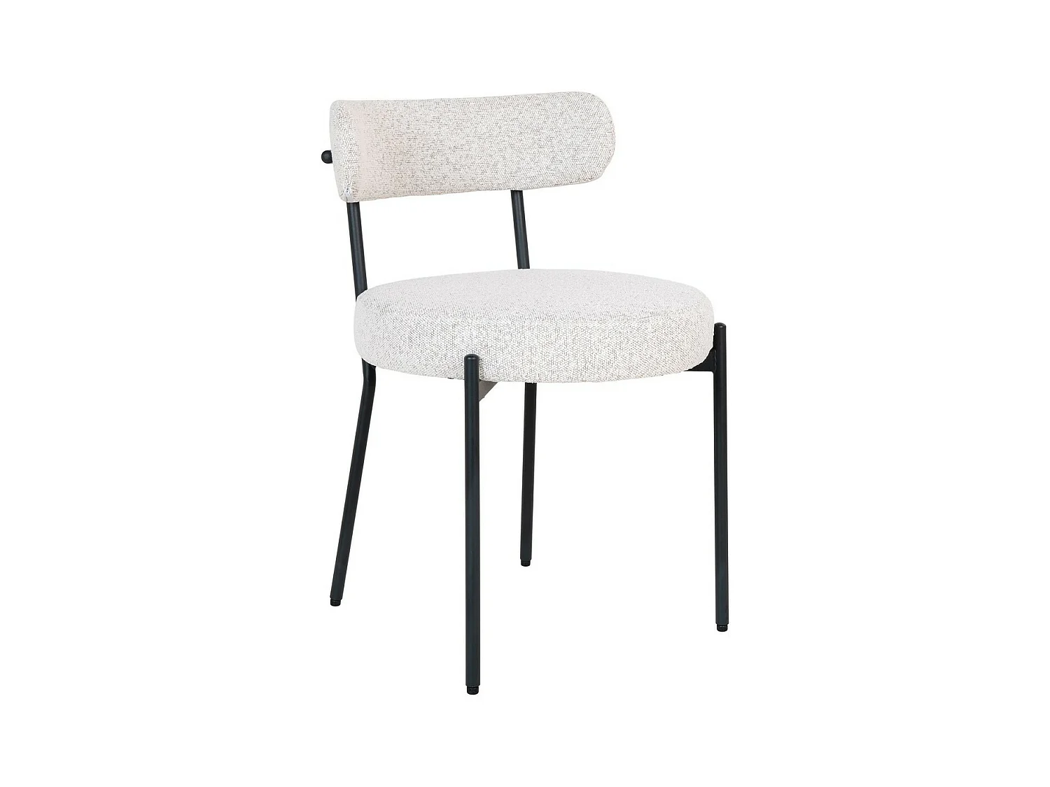 Set van 2 Stoelen Badalona, Wit, 49,5x47x72,5 cm, EPIKASA