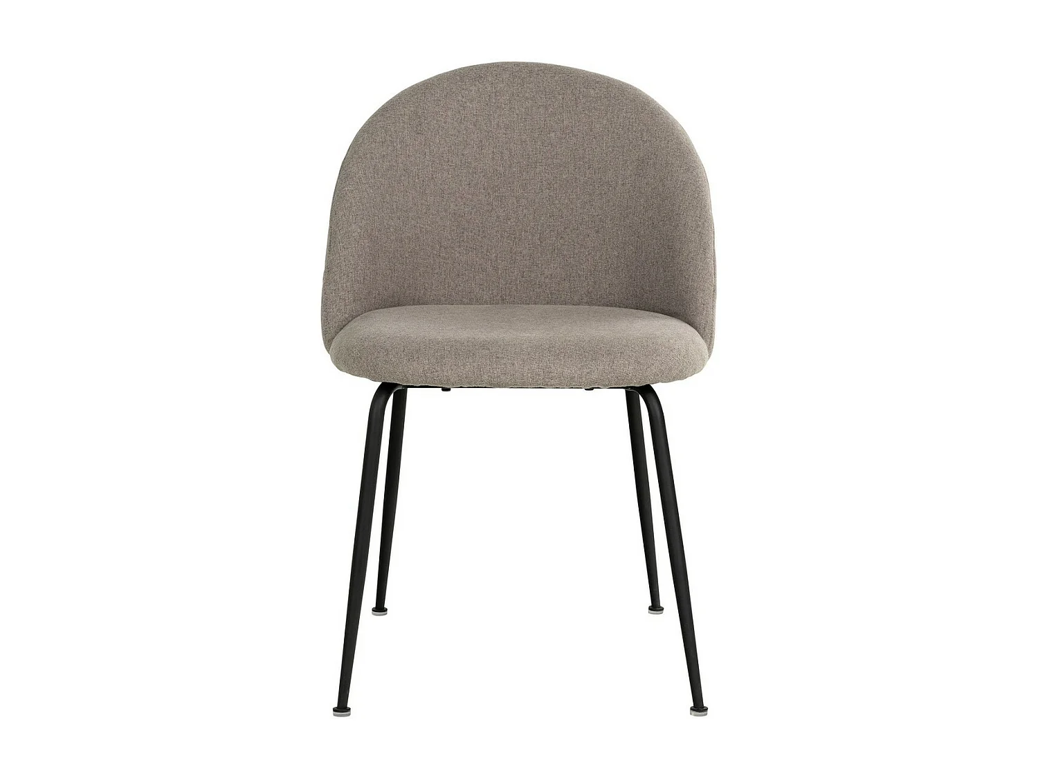 Lot de 2 Chaises Geneve, Beige, 52x51x78 cm, EPIKASA