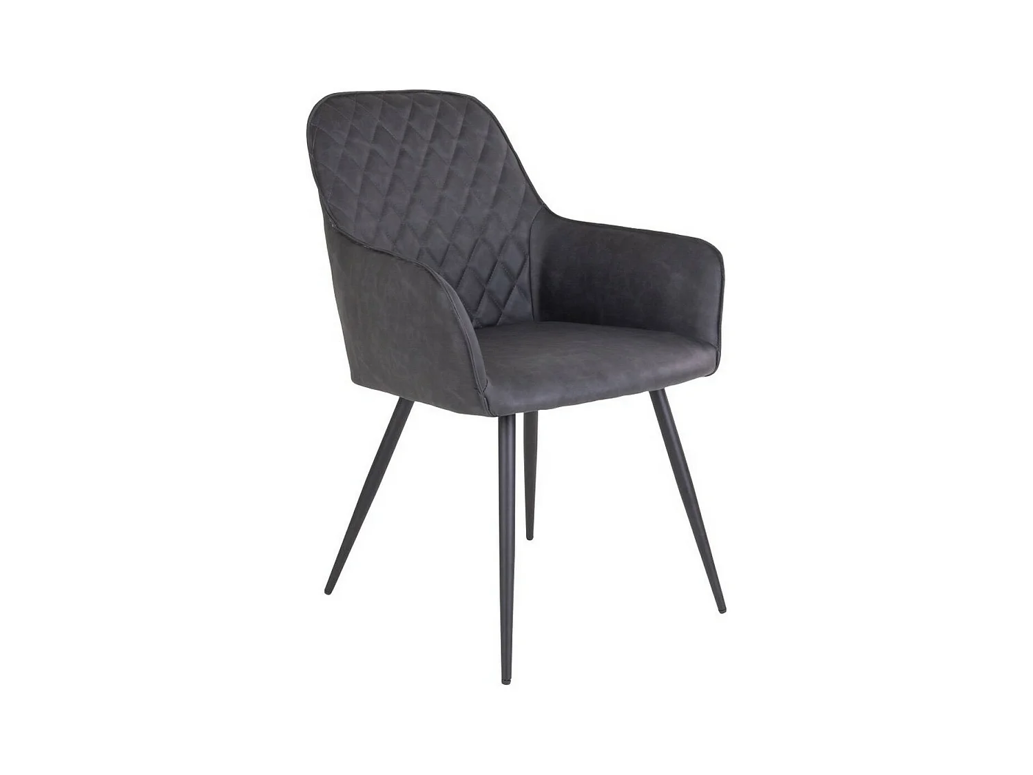 Set van 2 Stoelen Harbo, Grijs, 65x57x87 cm, EPIKASA