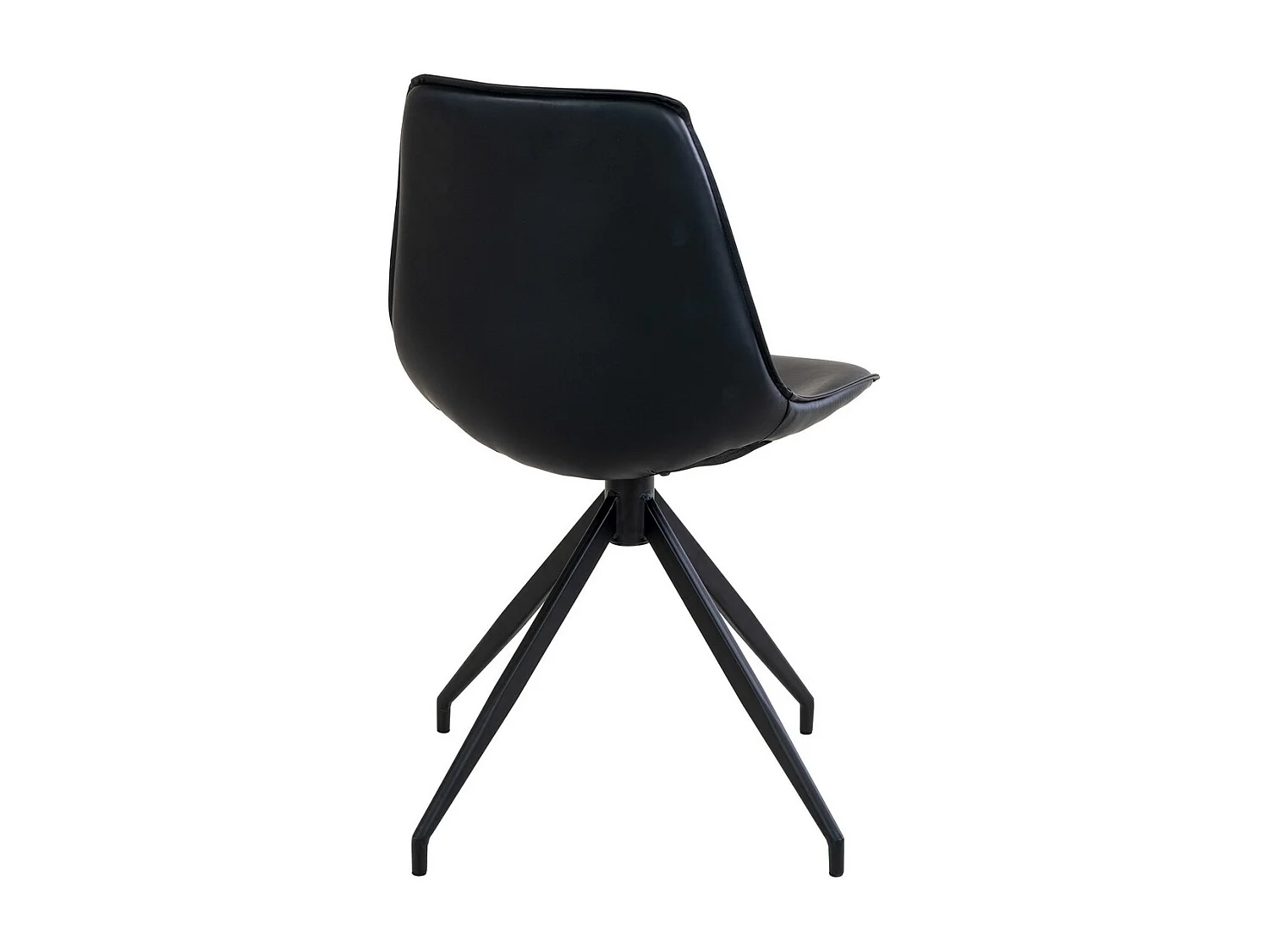 Set van 2 Stoelen Monaco, Zwart, 54x48x86 cm, EPIKASA