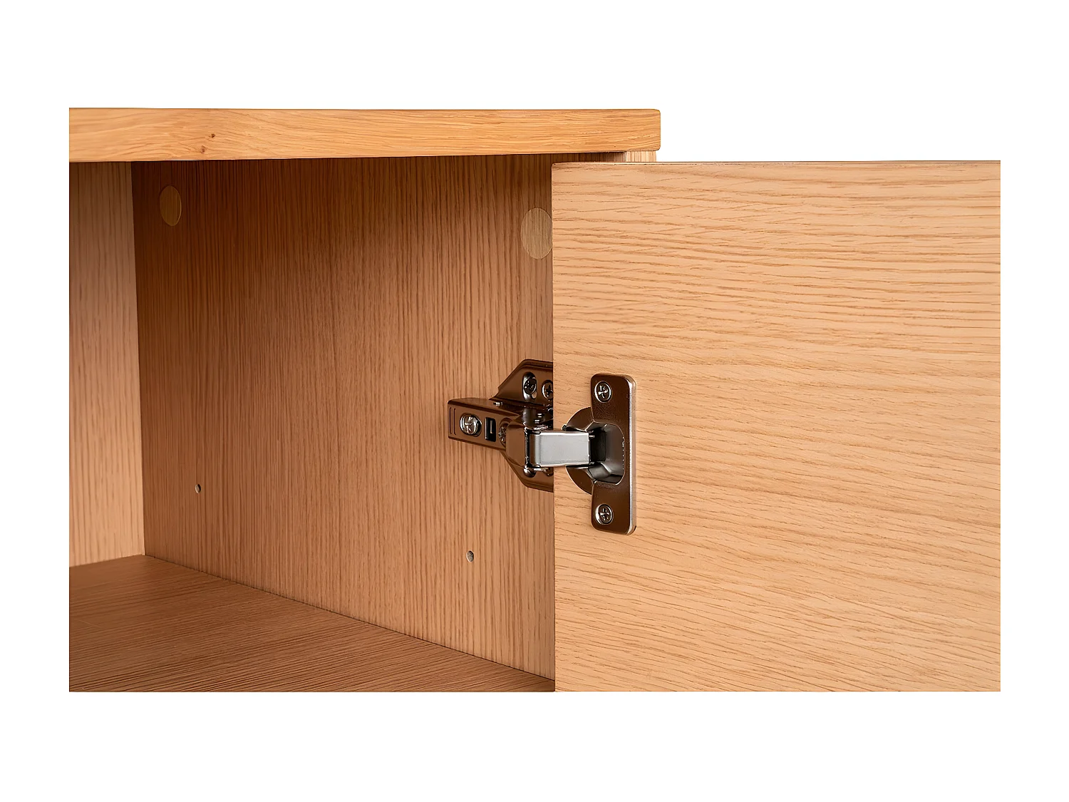 Kredens Kioto, Brązowy, 40x150x74 cm, EPIKASA