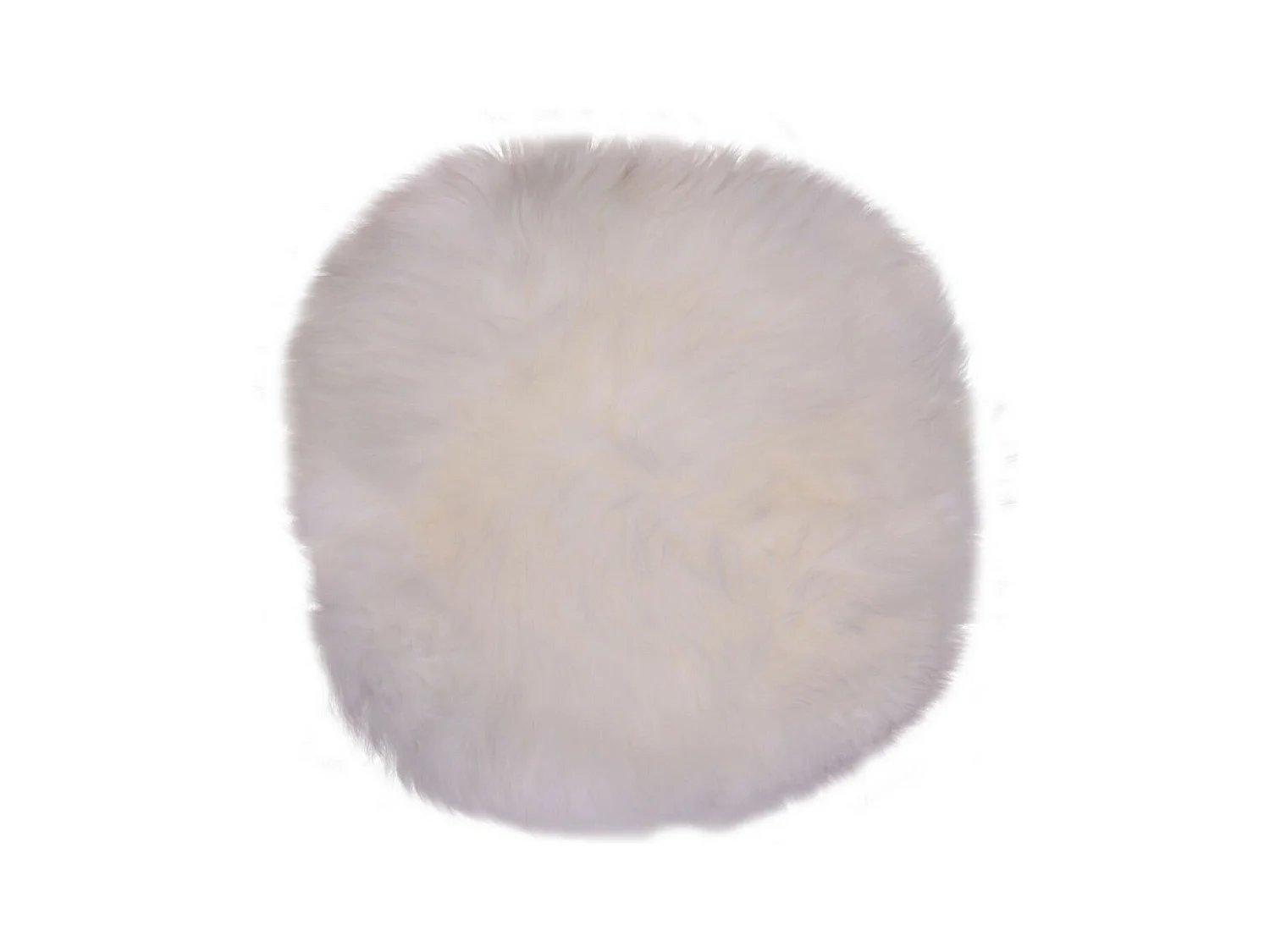 Poef Lambskin, Wit, 35x35x5 cm, EPIKASA