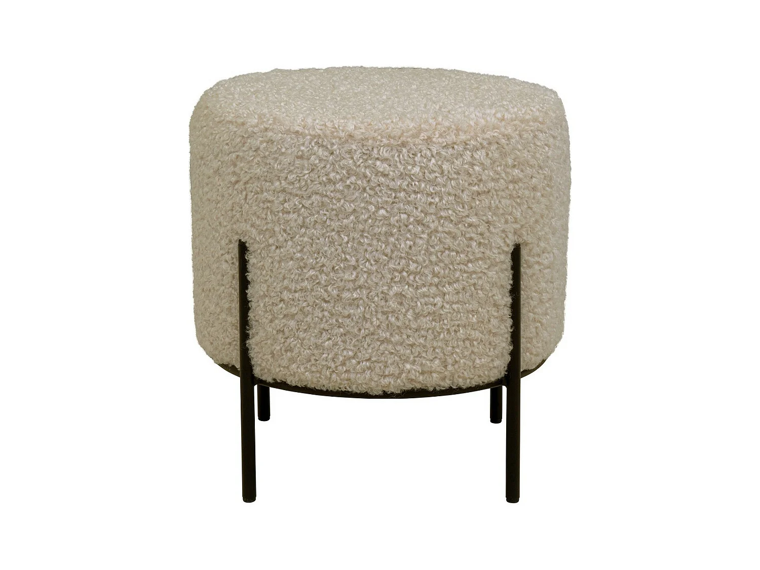 Pufa Alford, Beżowy, 35,5x35,5x37 cm, Epikasa