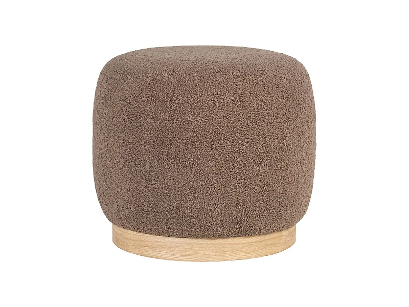 Pouf Belfort, Marrone, 44,5x44,5x40 cm, EPIKASA