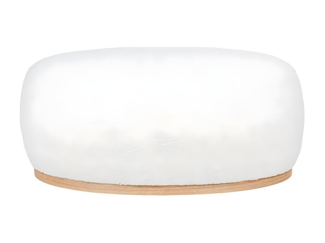 Poef Manhattan, Wit, 88,5x54,5x36 cm, EPIKASA