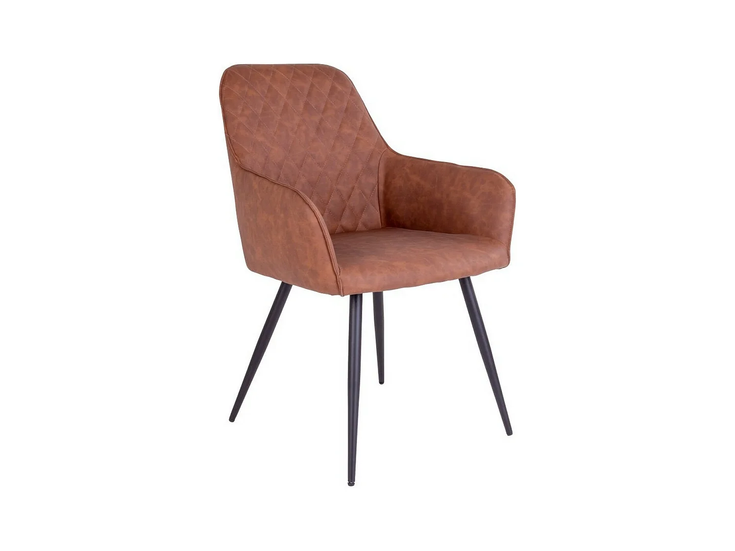 Set van 2 Stoelen Harbo, Bruin, 65x57x87 cm, EPIKASA