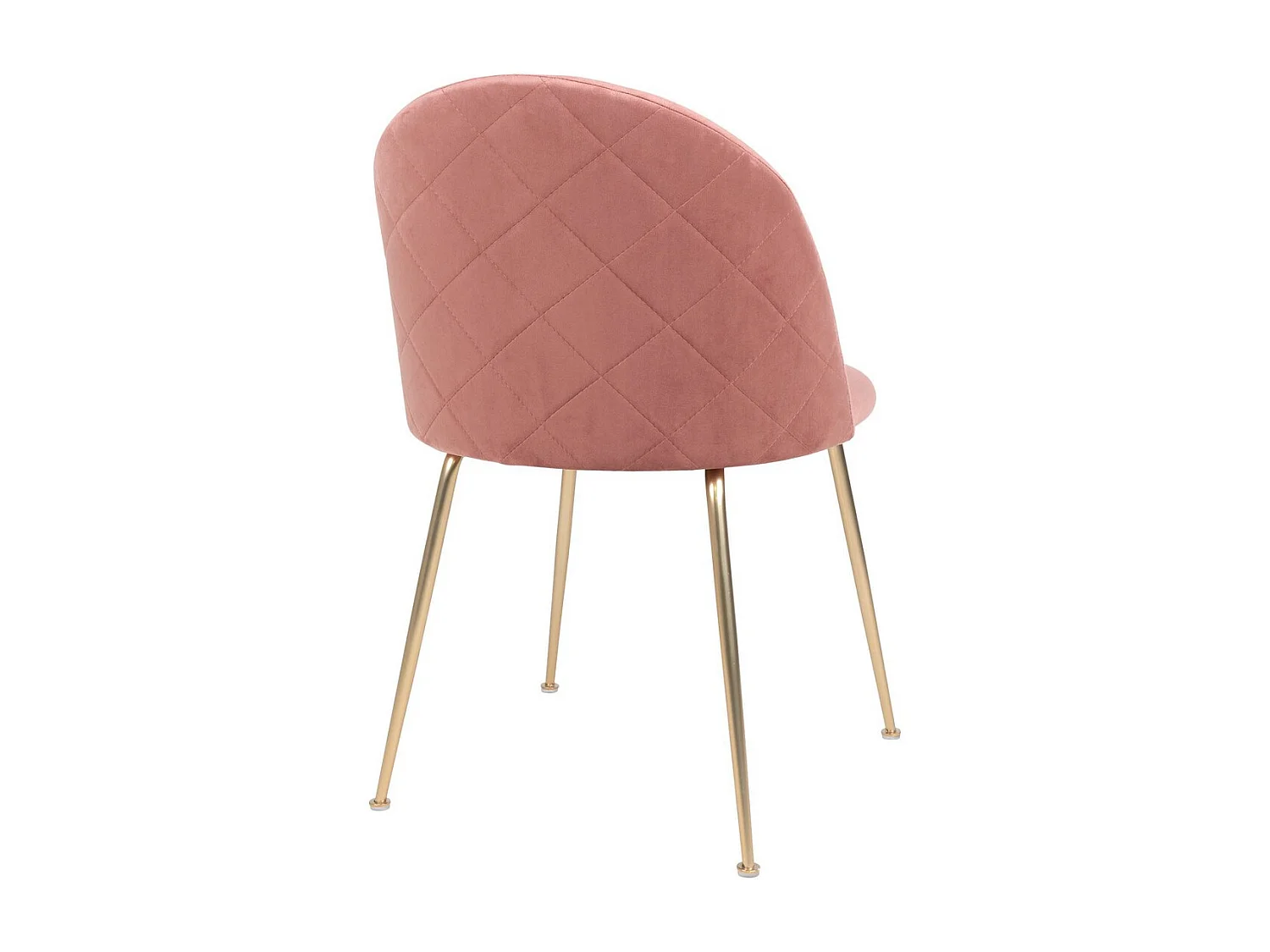 Set van 2 Stoelen Geneve, Roze, 52x51x78 cm, Seven Design