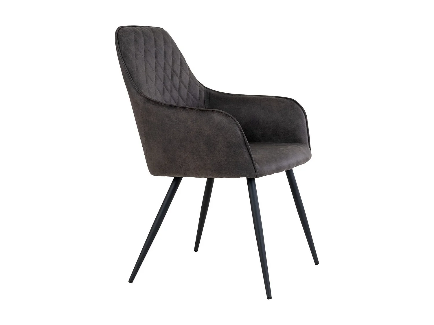 Set van 2 Stoelen Harbo, Grijs, 65x57x87 cm, EPIKASA