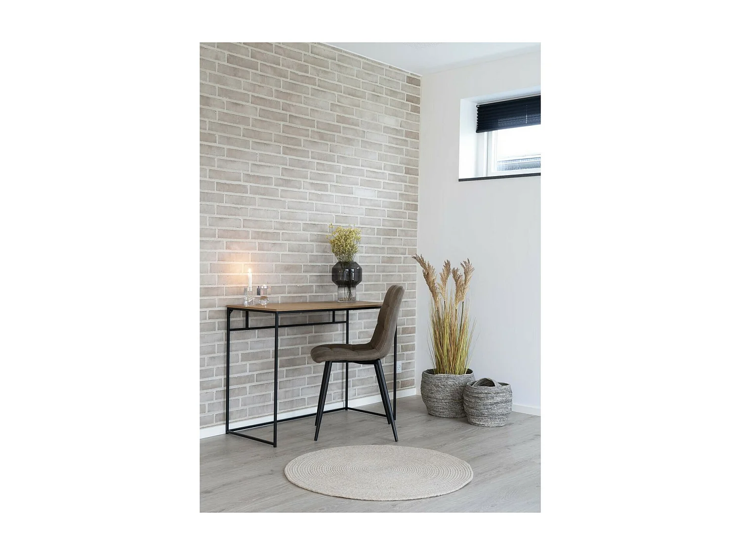 Set van 2 Stoelen Middelfart, Bruin, 55x44x86 cm, Seven Design