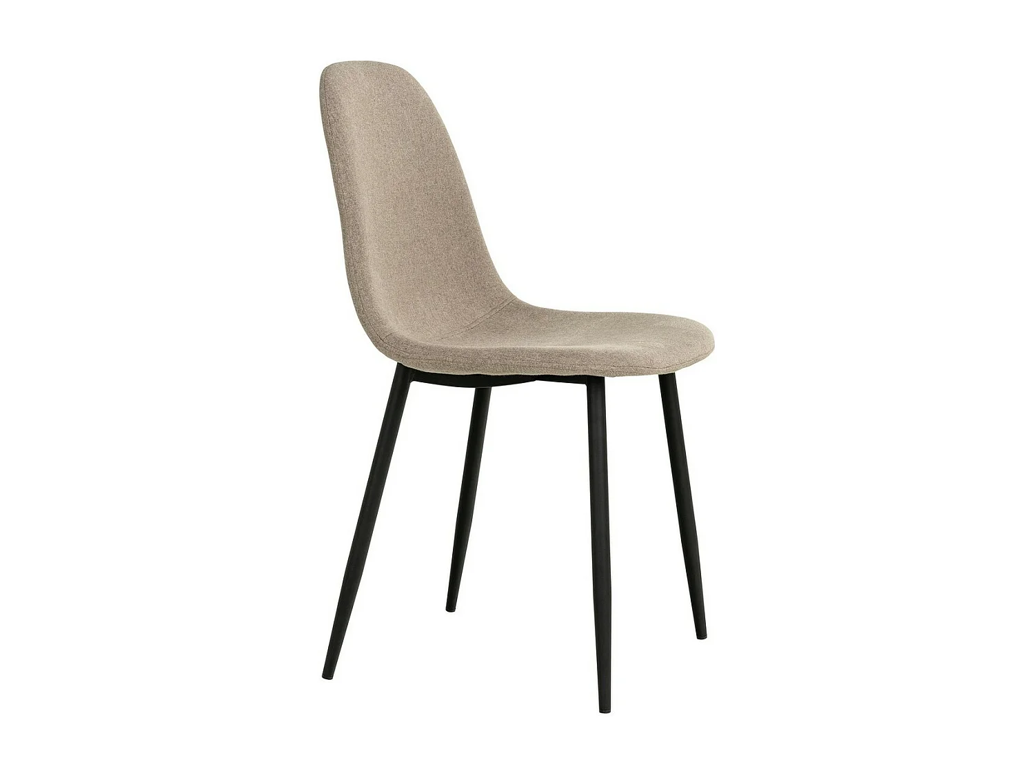 Set van 2 Stoelen Stockholm, Beige, 50x47x86 cm, EPIKASA